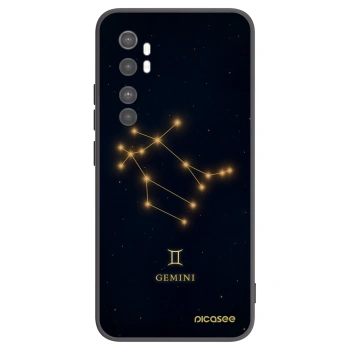Picasee husă neagră din silicon pentru Xiaomi Mi Note 10 Lite - GEMINI