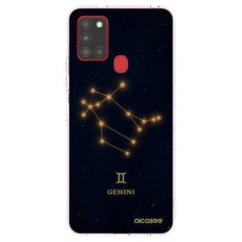 Picasee husă transparentă din silicon pentru Samsung Galaxy A21s - GEMINI