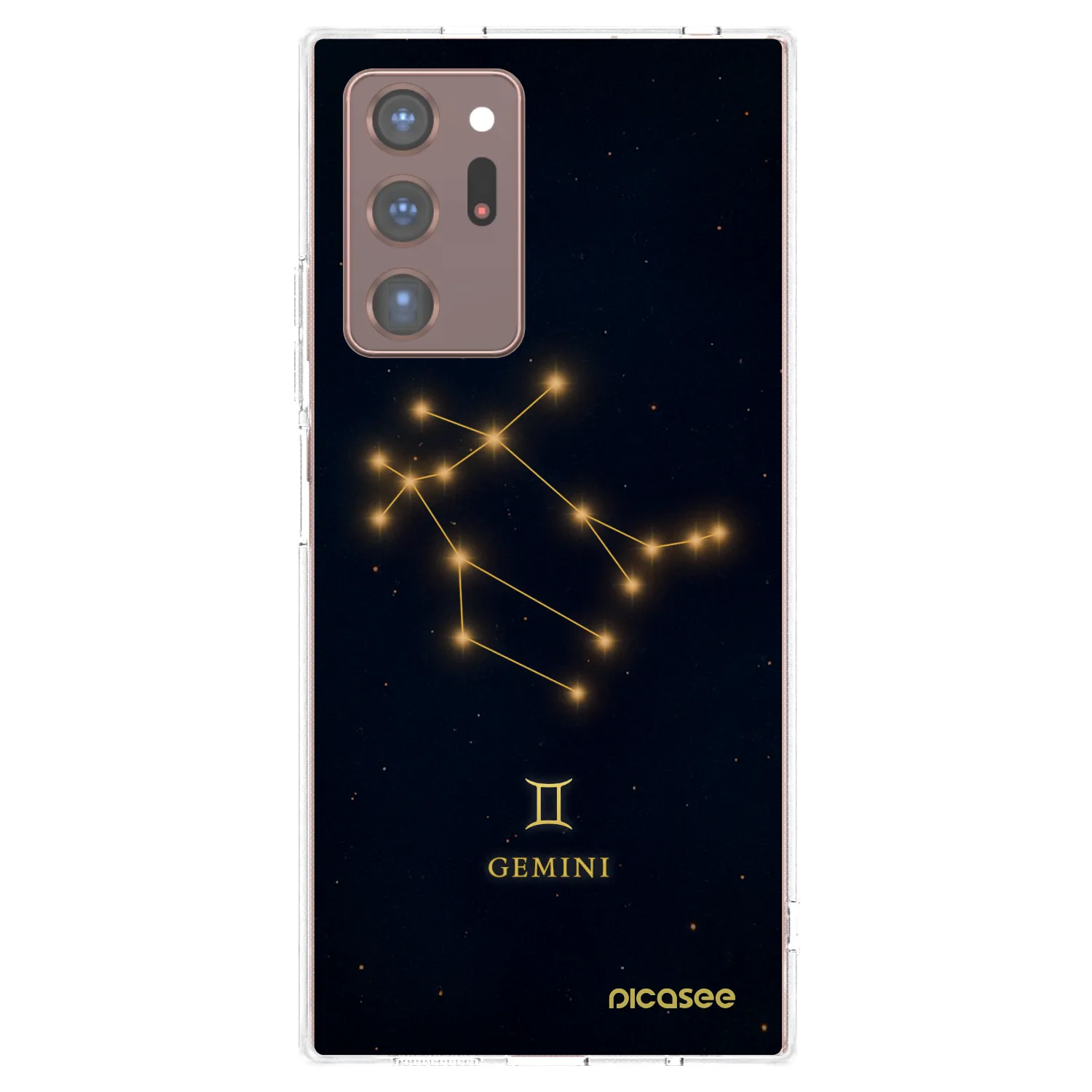 Picasee husă transparentă din silicon pentru Samsung Galaxy Note 20 Ultra - GEMINI