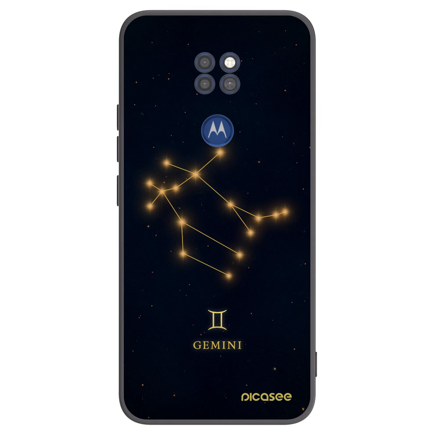 Picasee husă neagră din silicon pentru Motorola Moto G9 Play - GEMINI