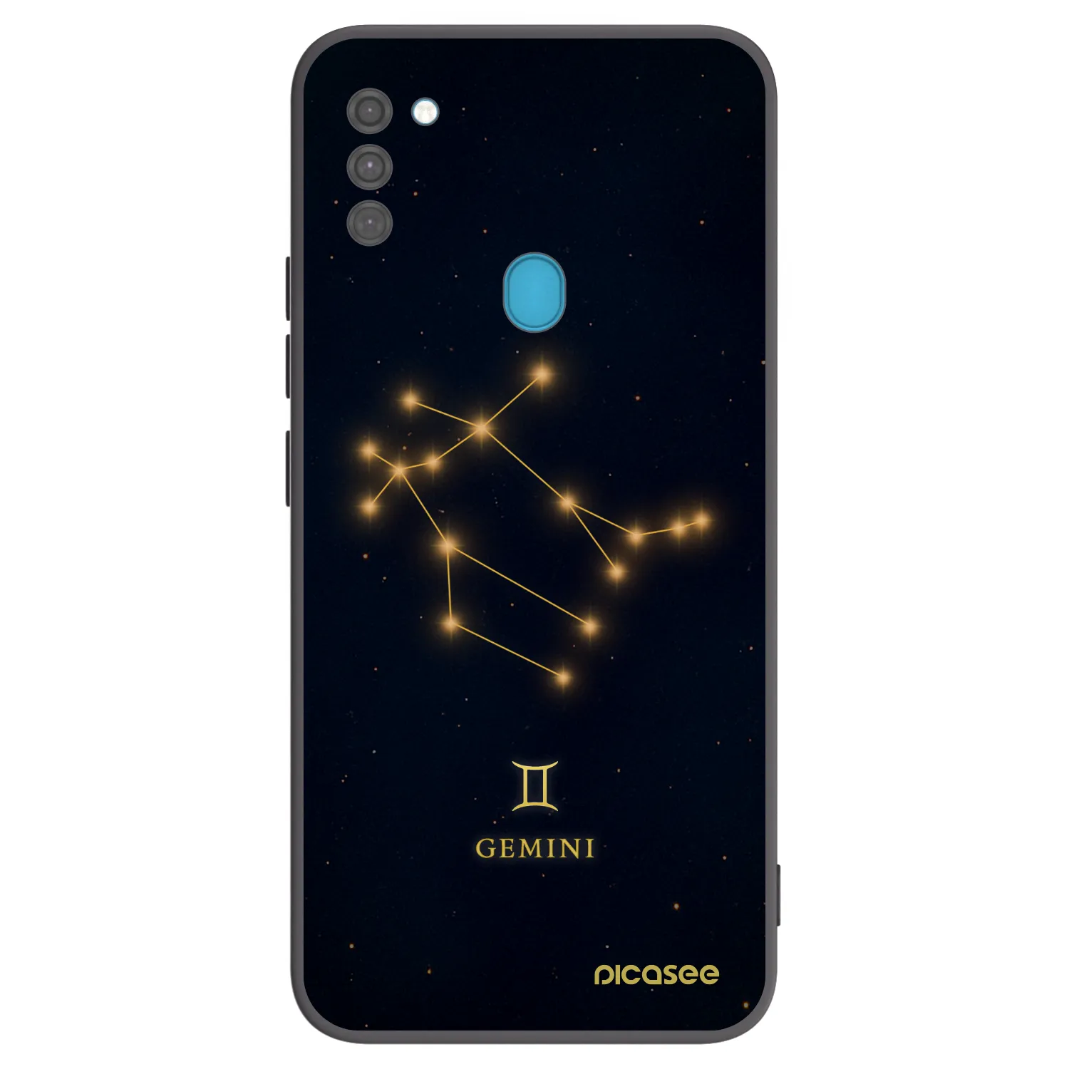 Picasee husă neagră din silicon pentru Samsung Galaxy M11 - GEMINI