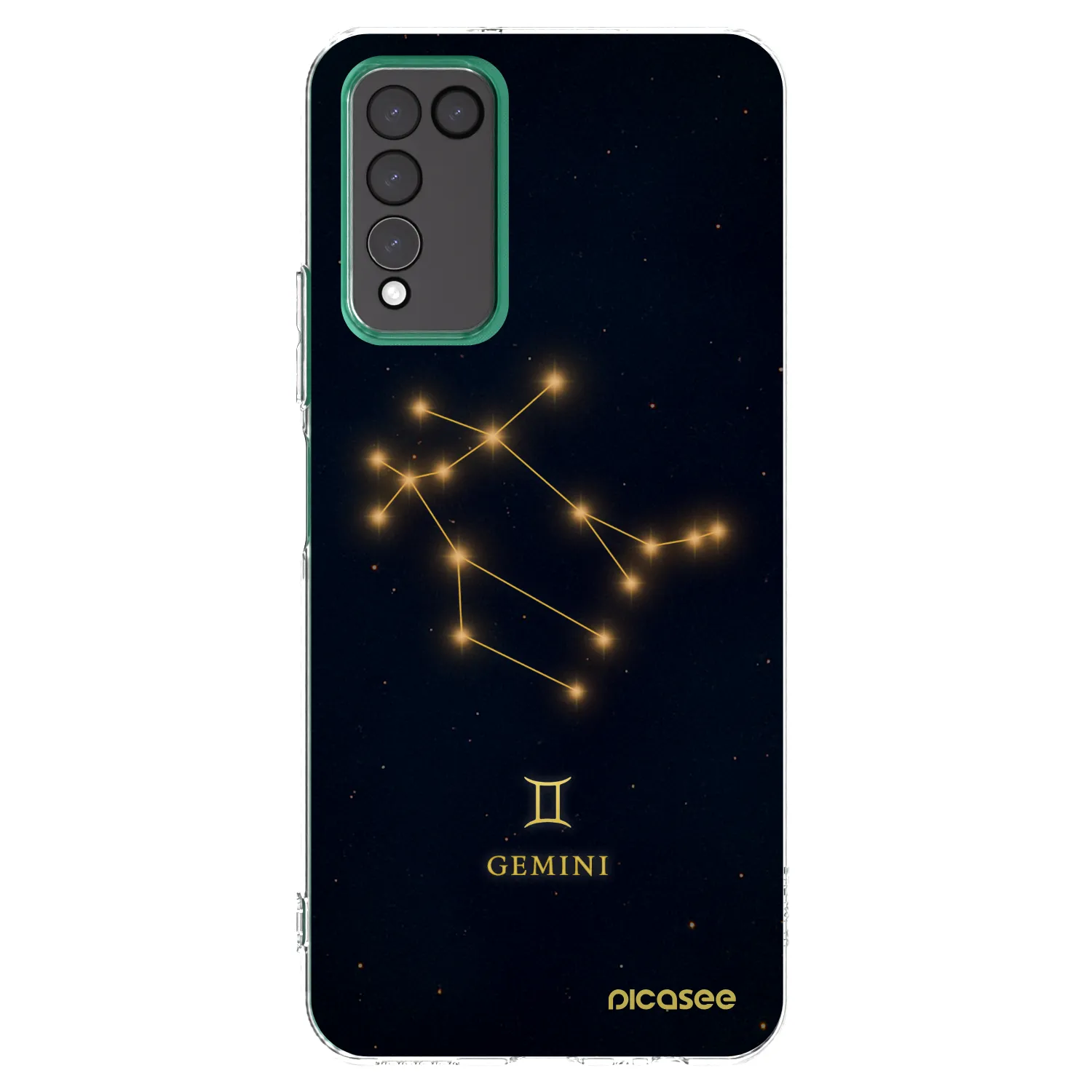 Picasee husă transparentă din silicon pentru Honor 10X Lite - GEMINI