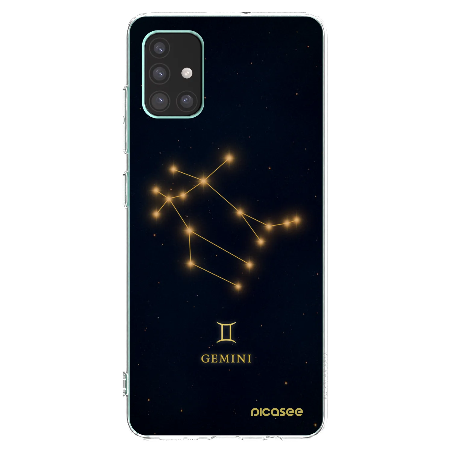 Picasee husă transparentă din silicon pentru Samsung Galaxy M51 M515F - GEMINI