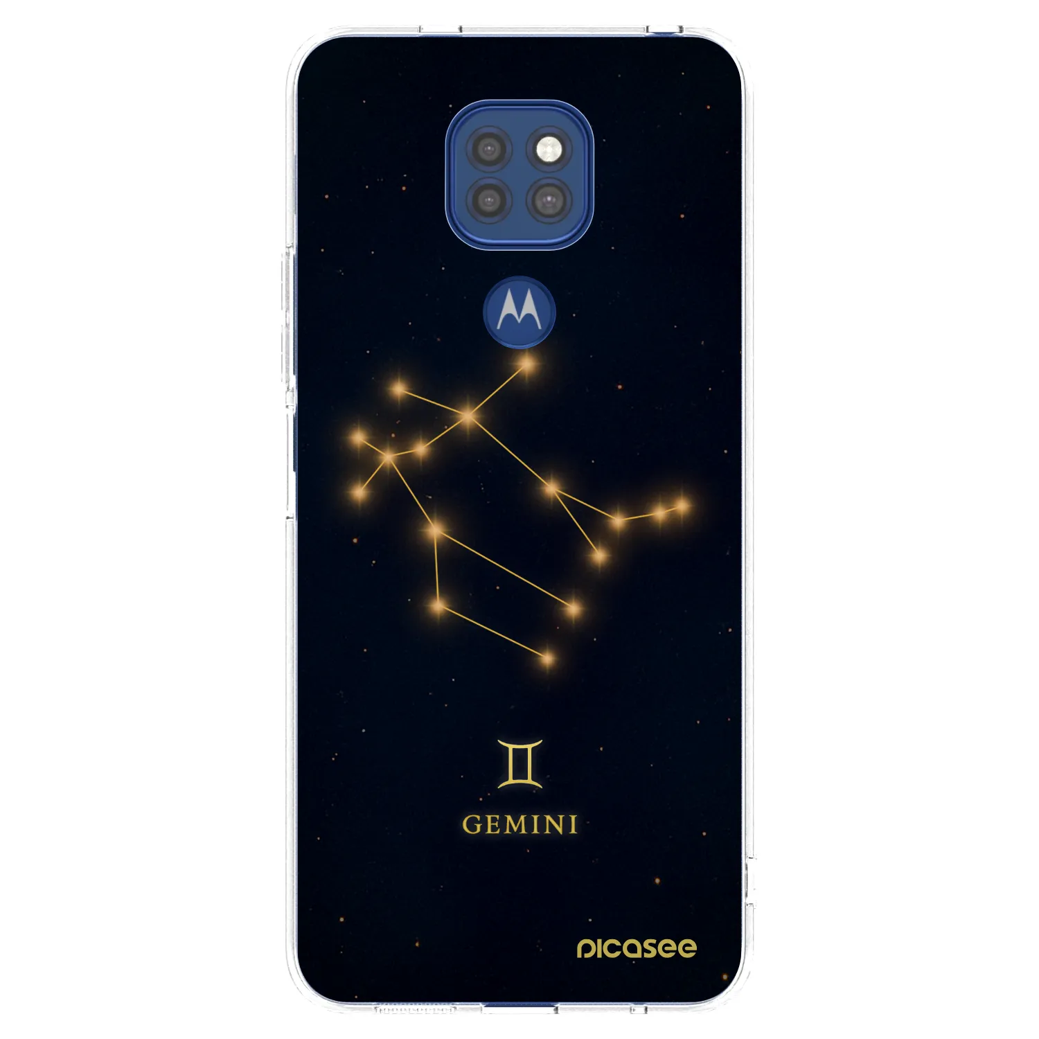 Picasee husă transparentă din silicon pentru Motorola Moto G9 Play - GEMINI