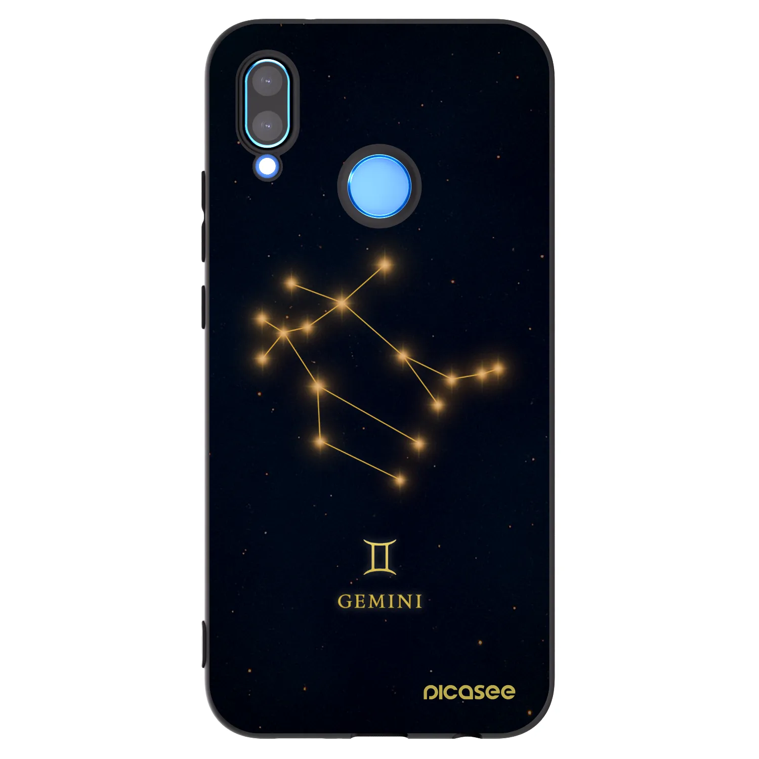 Picasee husă neagră din silicon pentru Huawei P20 Lite - GEMINI