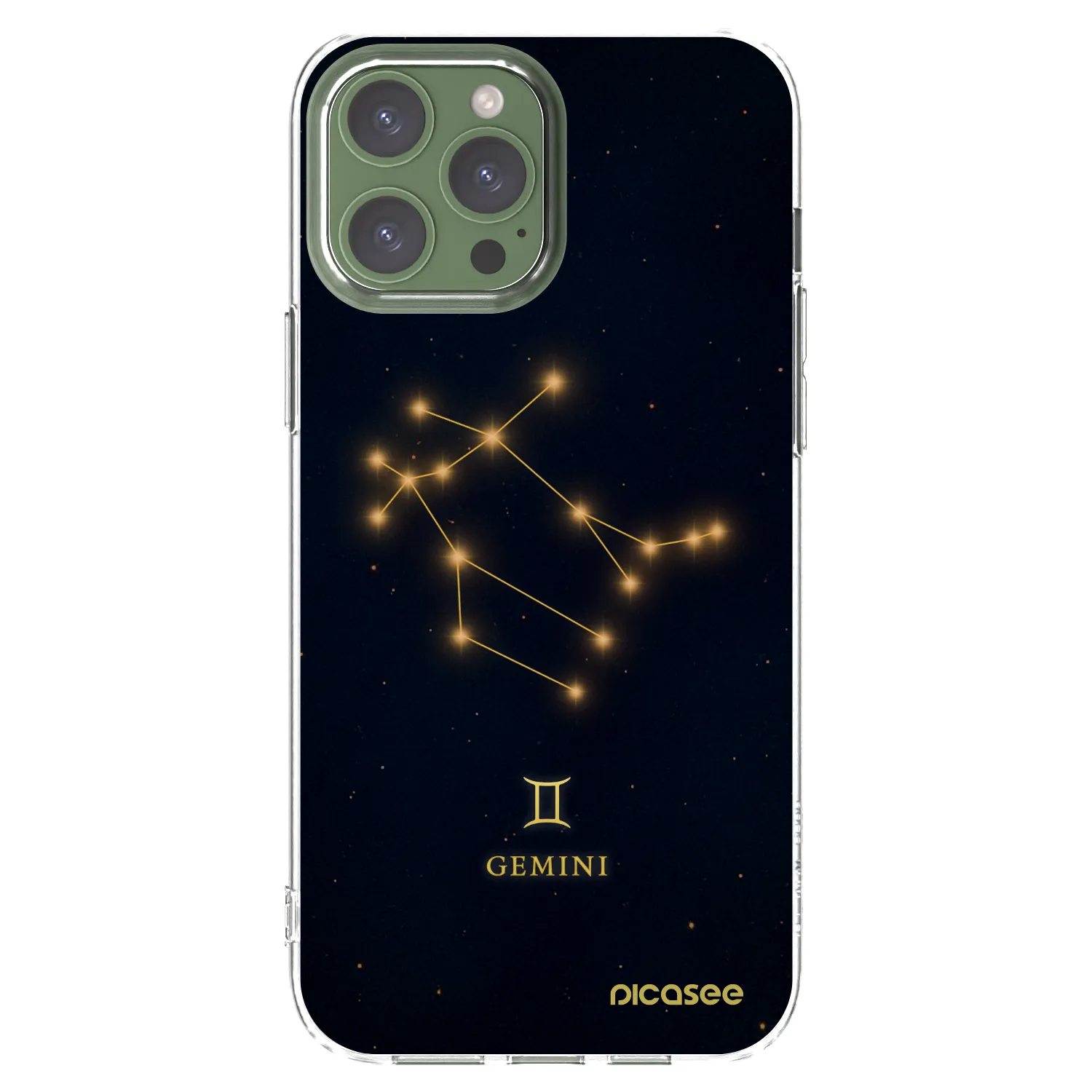 Picasee husă transparentă din silicon pentru Apple iPhone 13 Pro Max - GEMINI