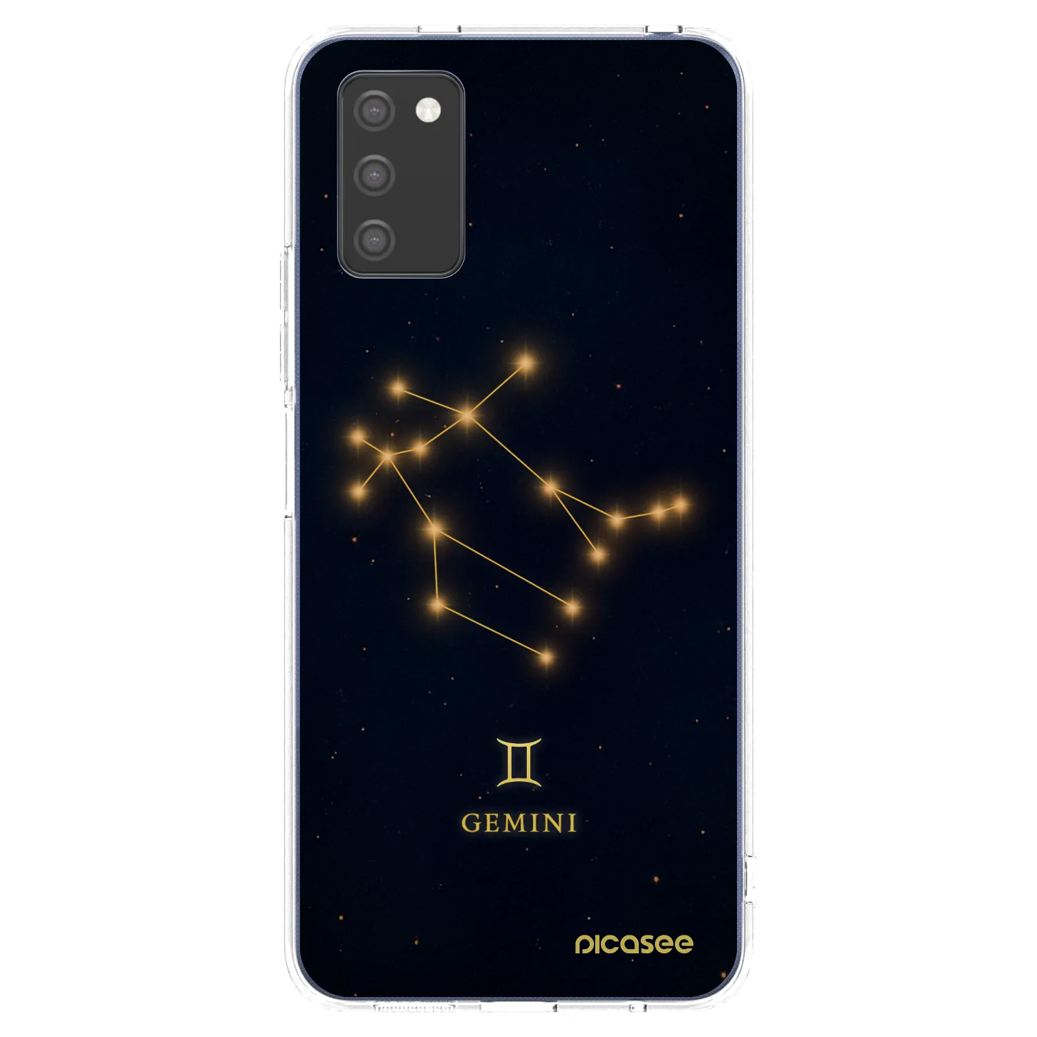 Picasee husă transparentă din silicon pentru Samsung Galaxy A02s A025G - GEMINI
