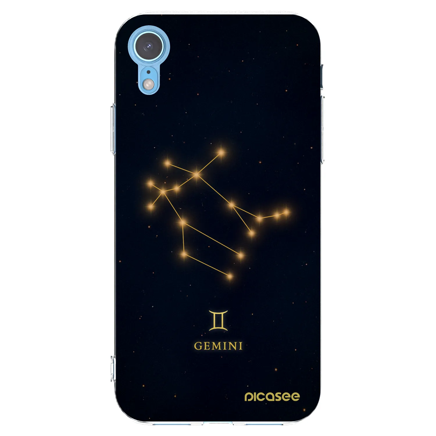 Picasee husă transparentă din silicon pentru Apple iPhone XR - GEMINI