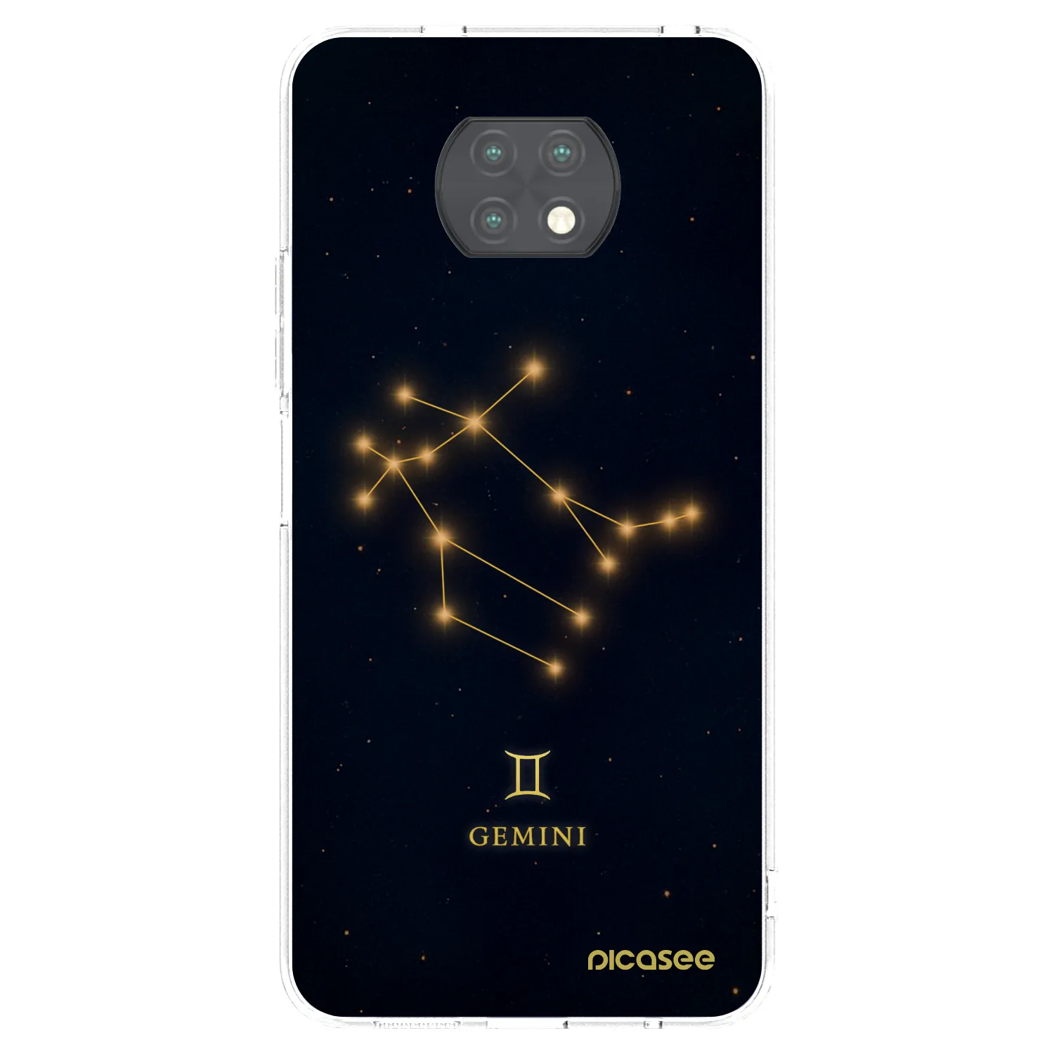 Picasee husă transparentă din silicon pentru Xiaomi Redmi Note 9T - GEMINI