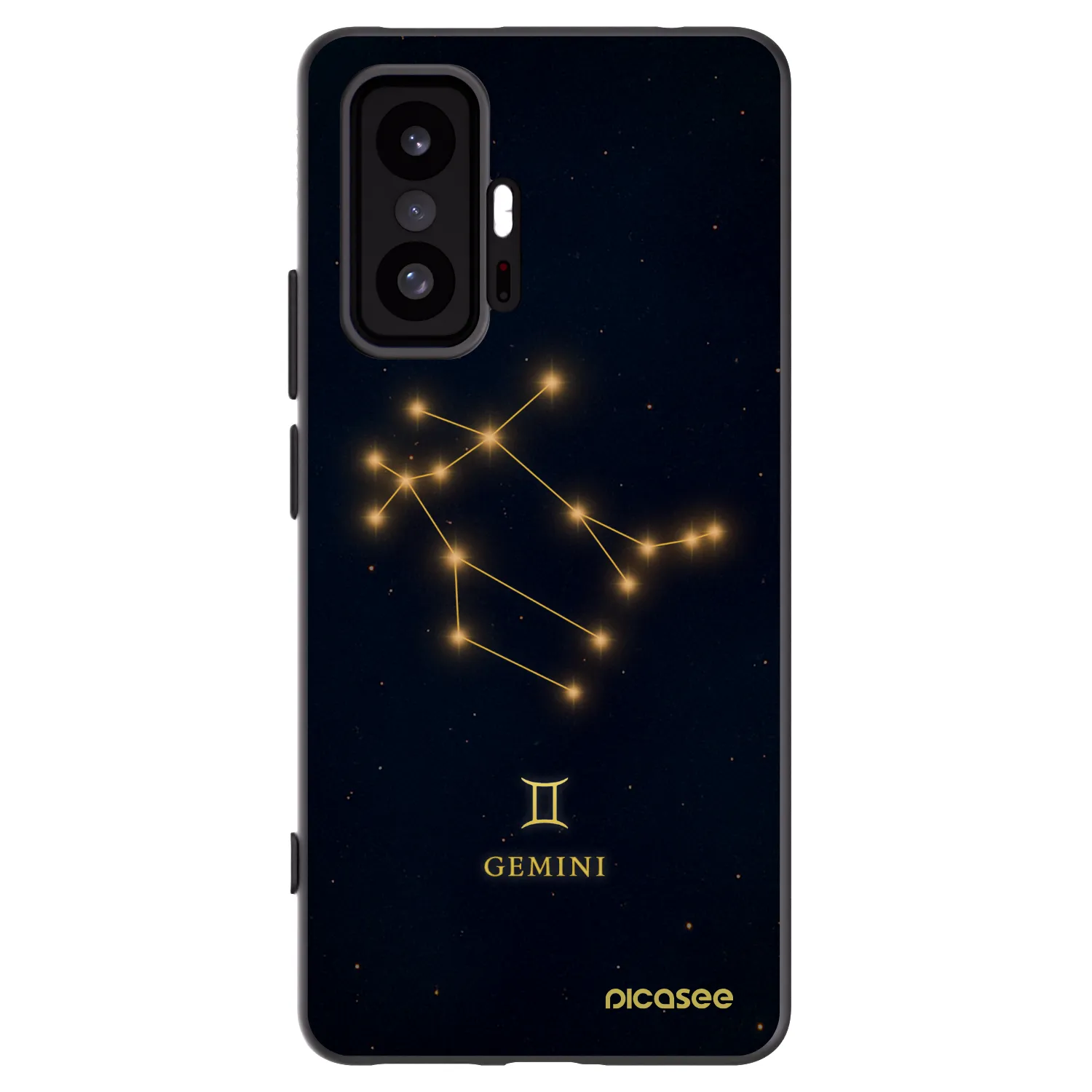 Picasee husă neagră din silicon pentru Xiaomi 11T - GEMINI