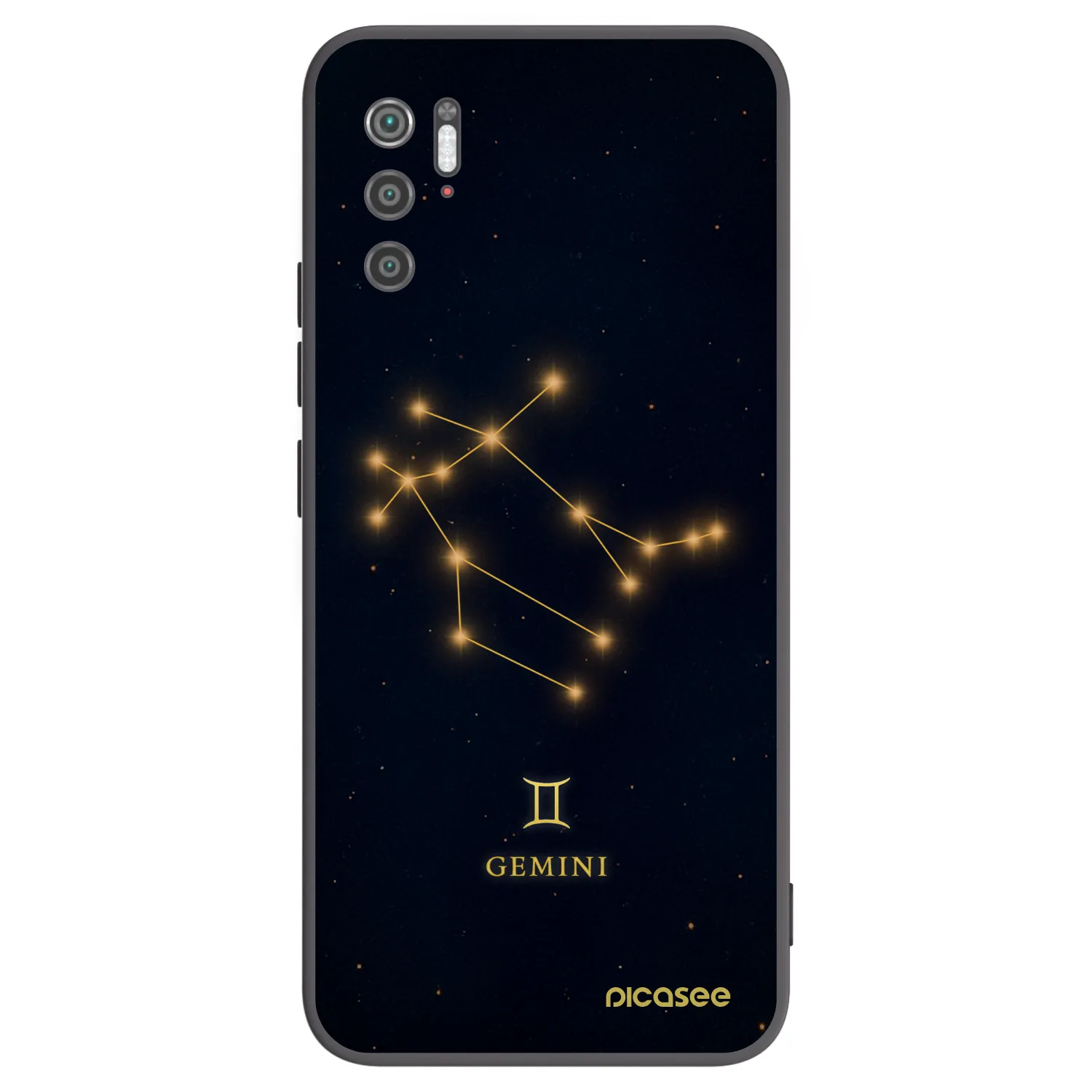 Picasee husă neagră din silicon pentru Xiaomi Poco M3 Pro 5G - GEMINI