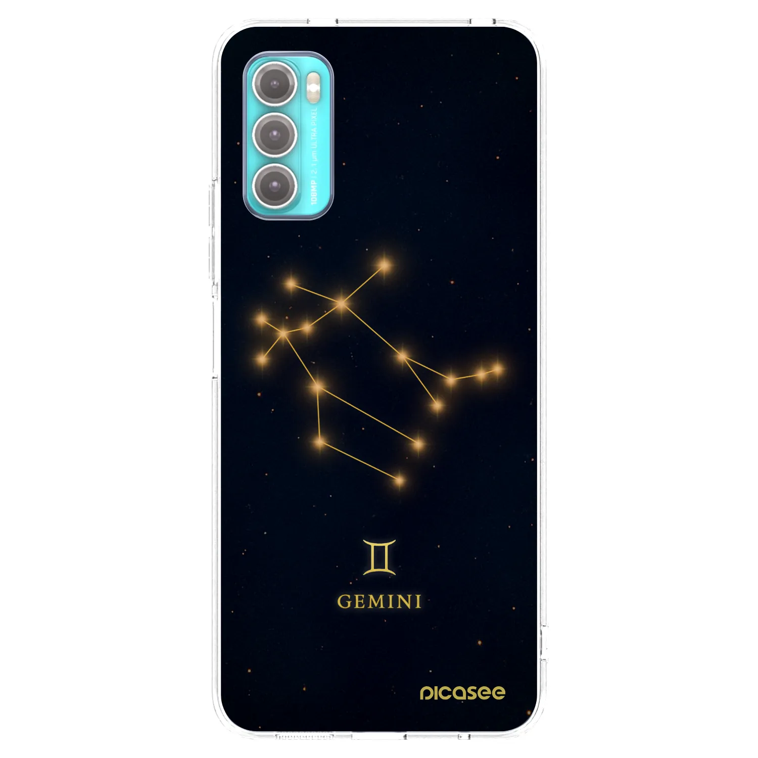 Picasee husă transparentă din silicon pentru Motorola Moto G60 - GEMINI
