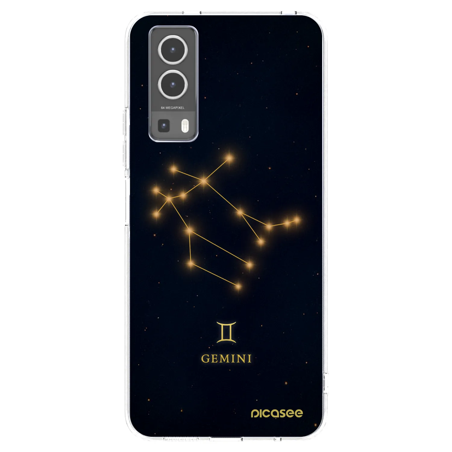 Picasee husă transparentă din silicon pentru Vivo Y72 5G - GEMINI