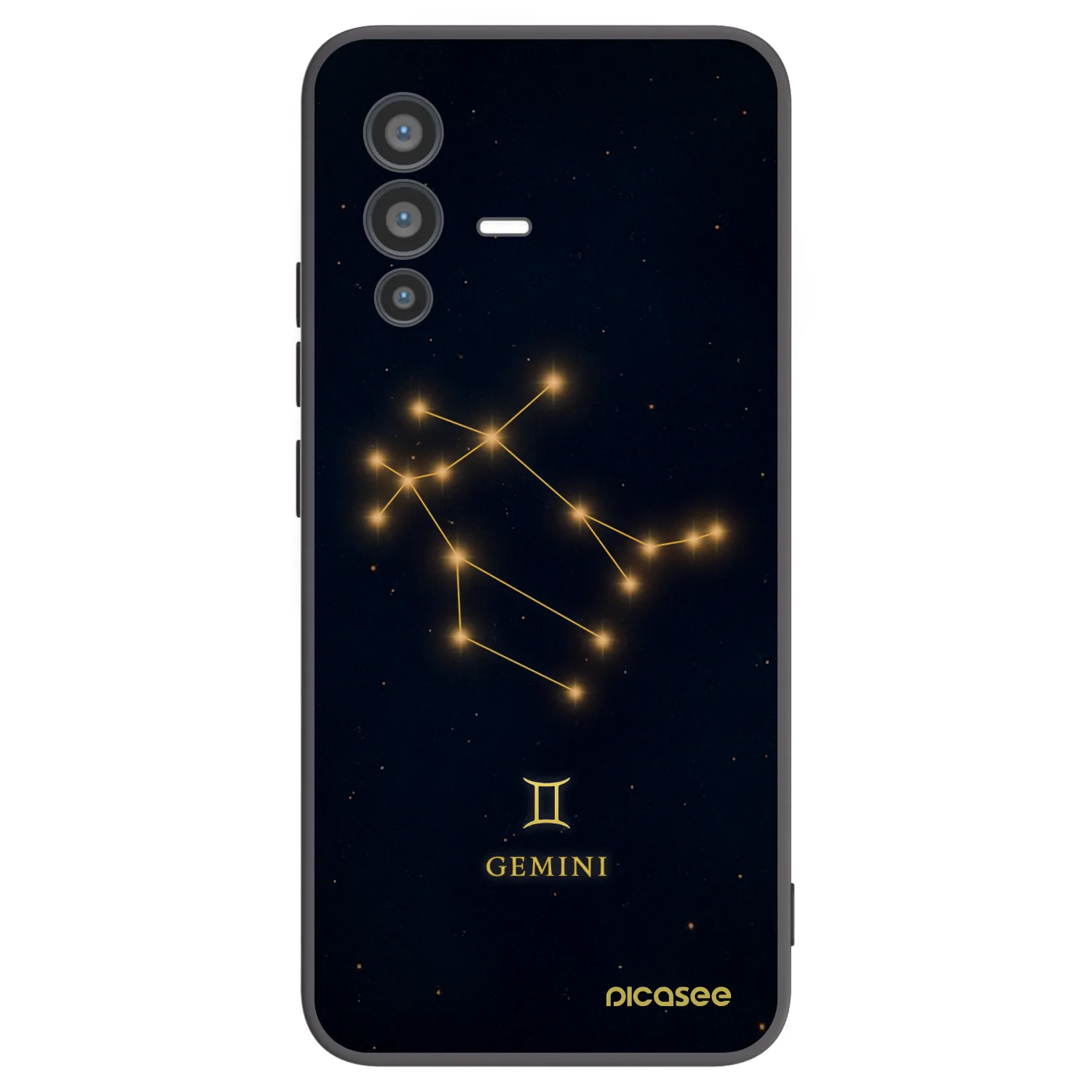 Picasee husă neagră din silicon pentru Vivo V23 5G - GEMINI
