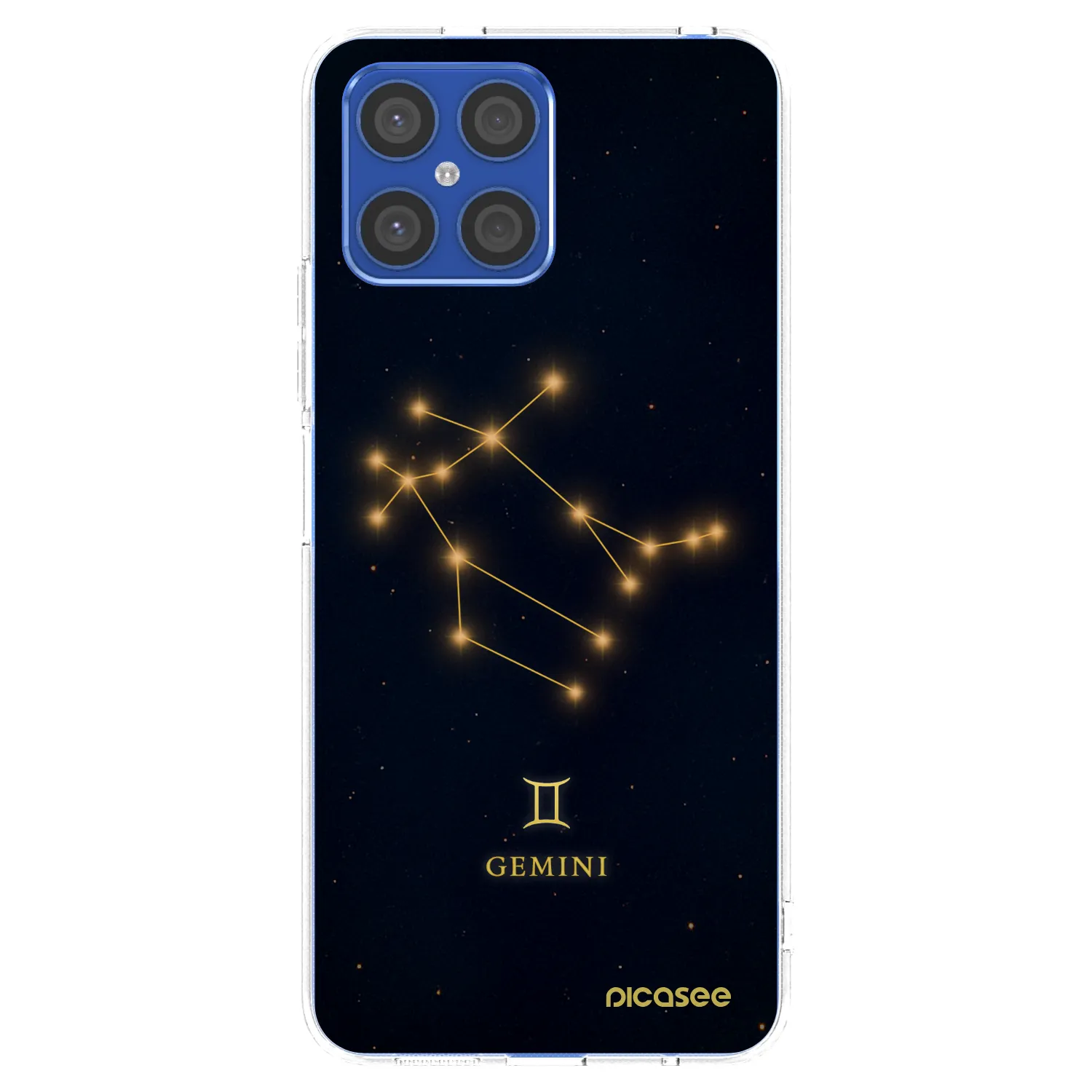 Picasee husă transparentă din silicon pentru Honor X8 4G - GEMINI