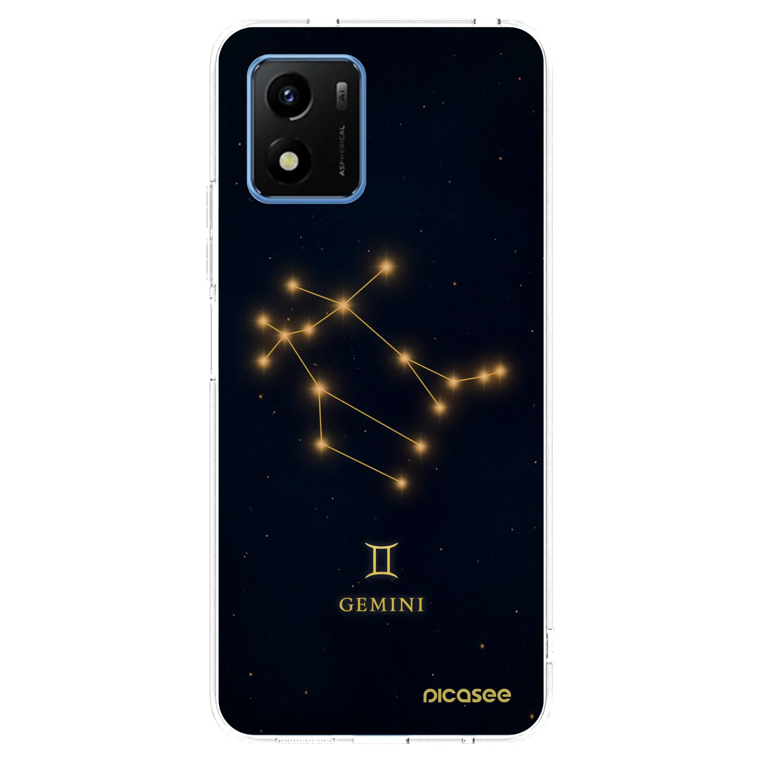 Picasee husă transparentă din silicon pentru Vivo Y01 - GEMINI
