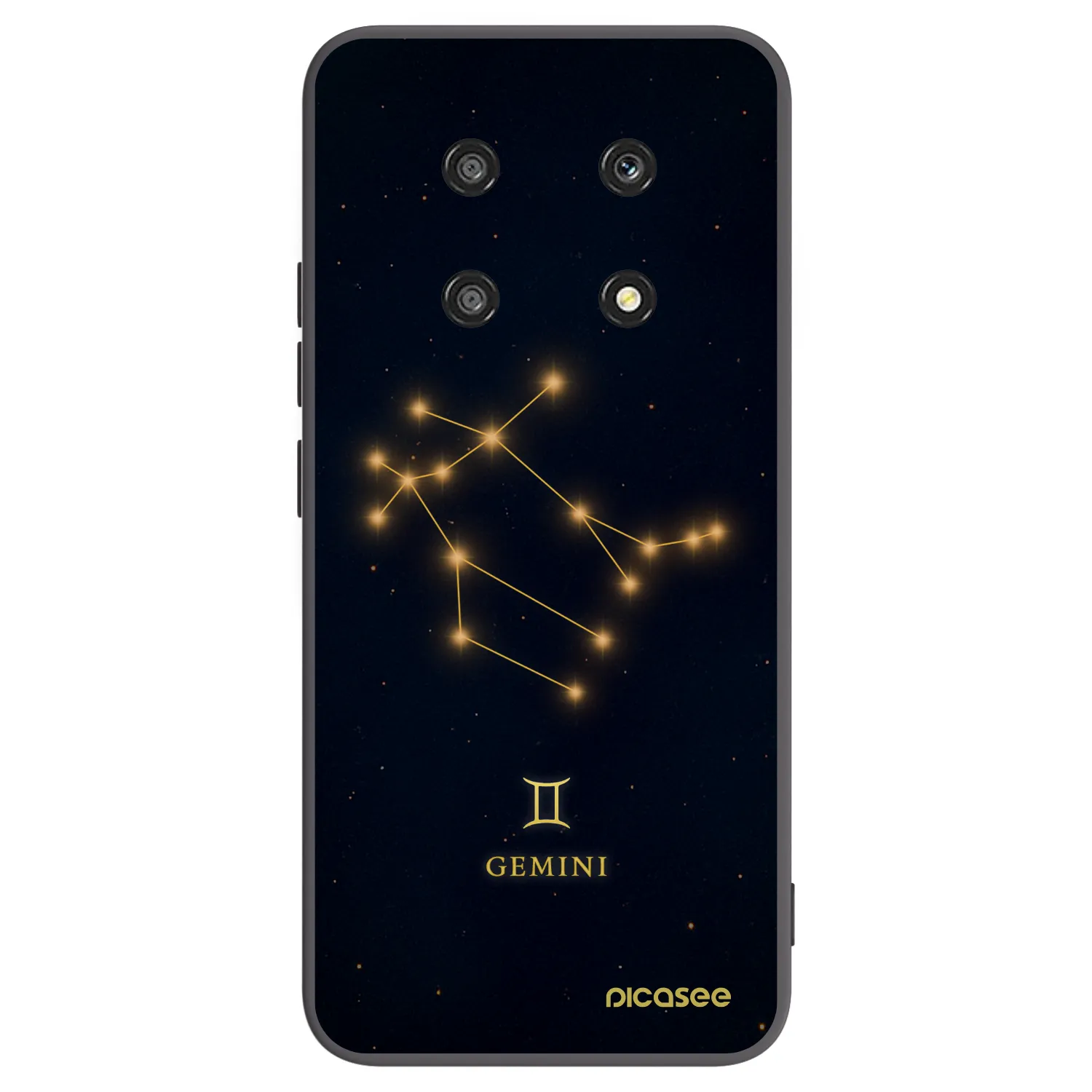 Picasee husă neagră din silicon pentru Honor Magic4 Lite 5G - GEMINI