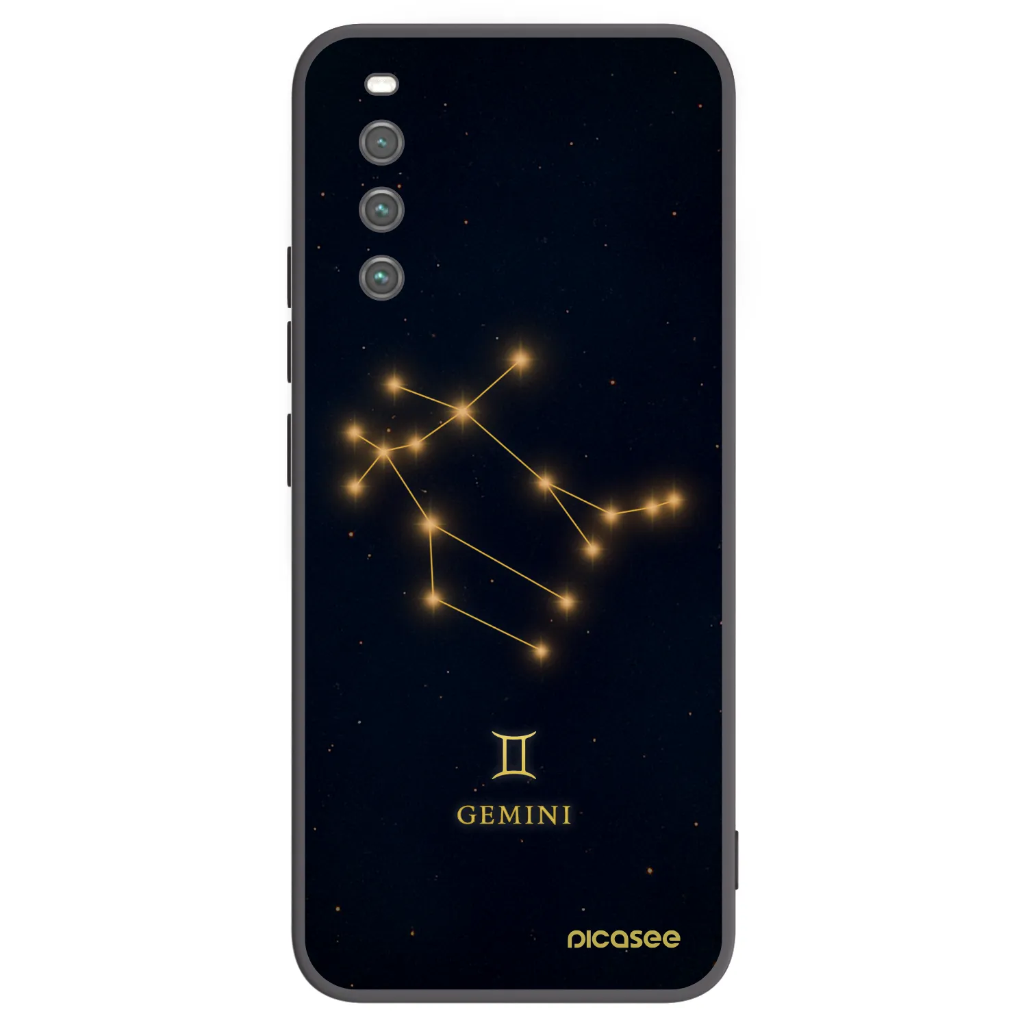 Picasee husă neagră din silicon pentru Sony Xperia 10 IV 5G - GEMINI