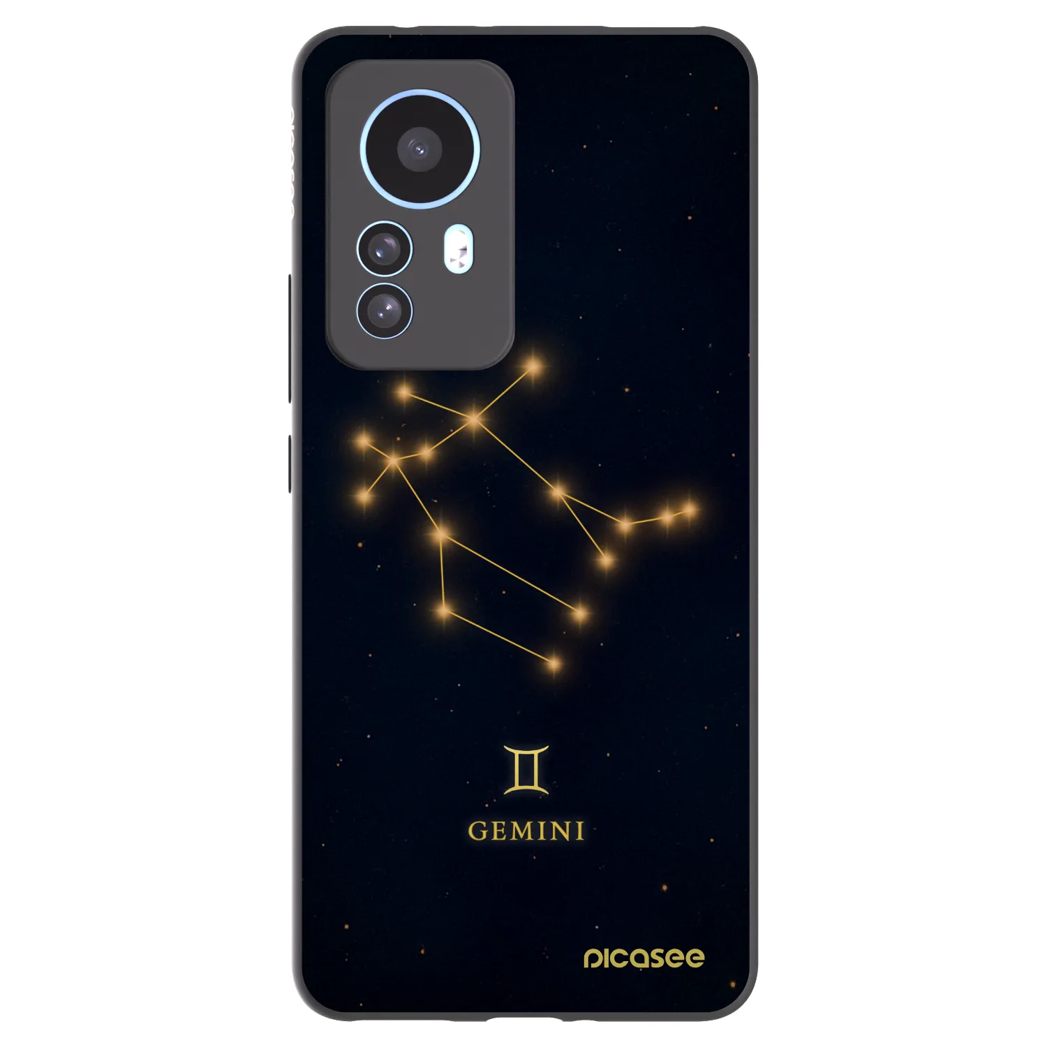Picasee husă neagră din silicon pentru Xiaomi 12T - GEMINI