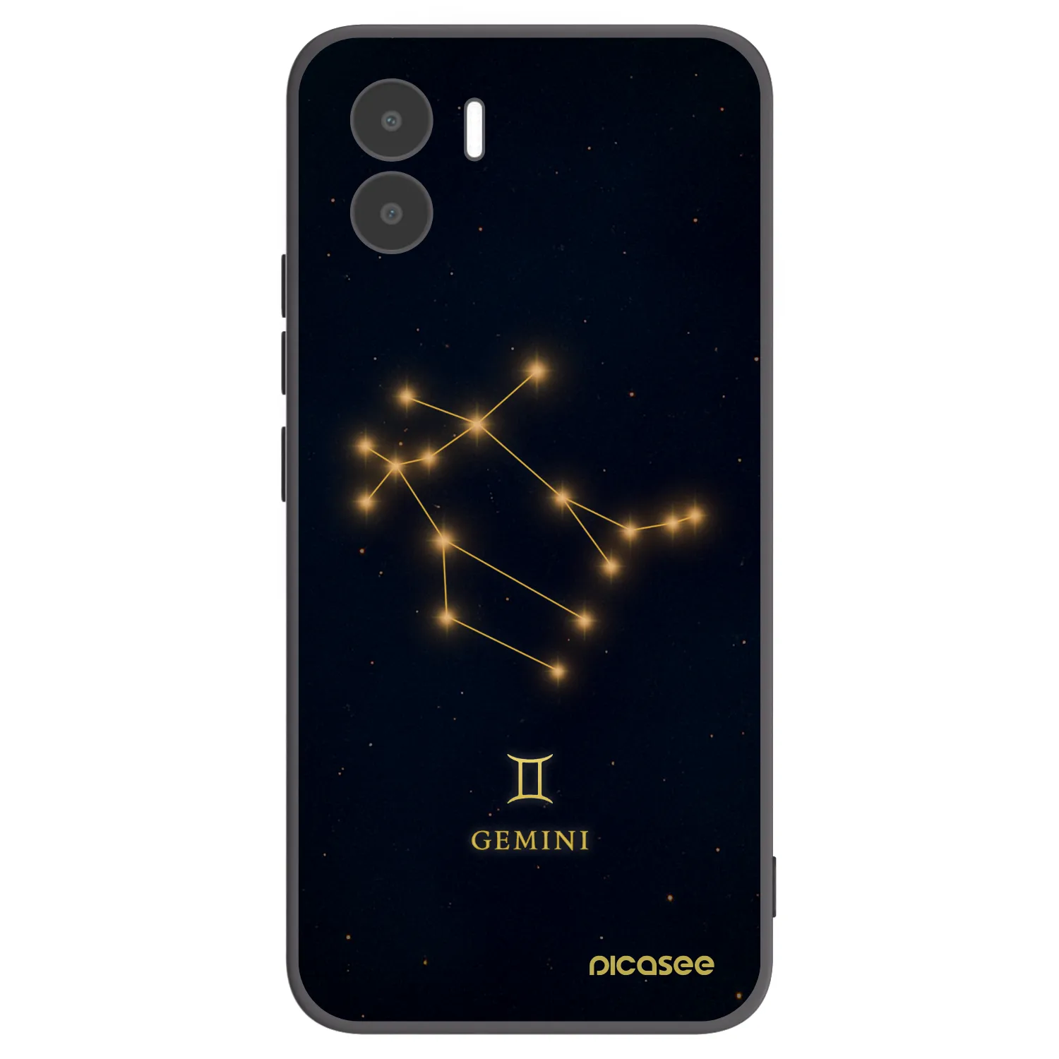 Picasee husă neagră din silicon pentru Xiaomi Redmi A1 - GEMINI