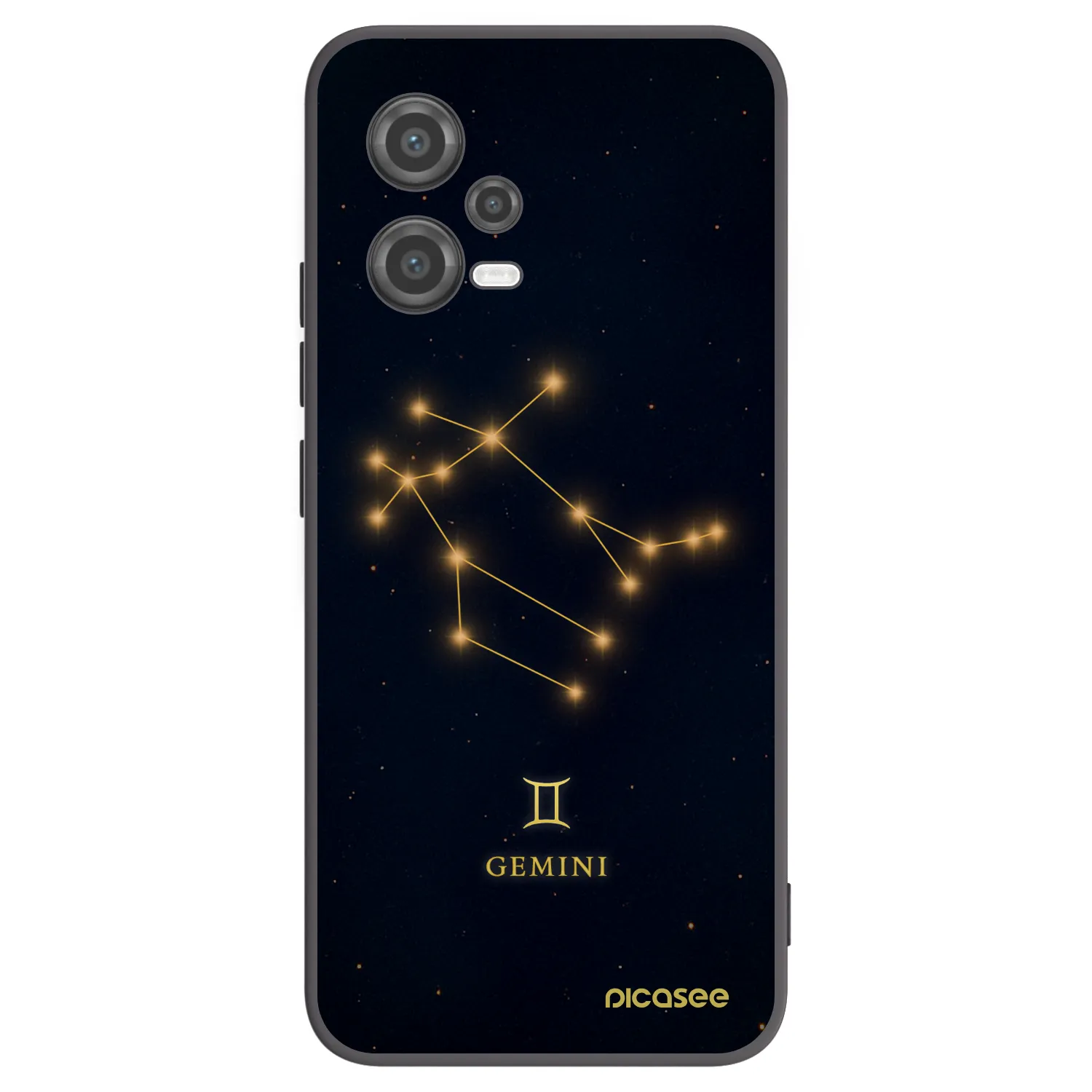 Picasee husă neagră din silicon pentru Xiaomi Poco X5 - GEMINI