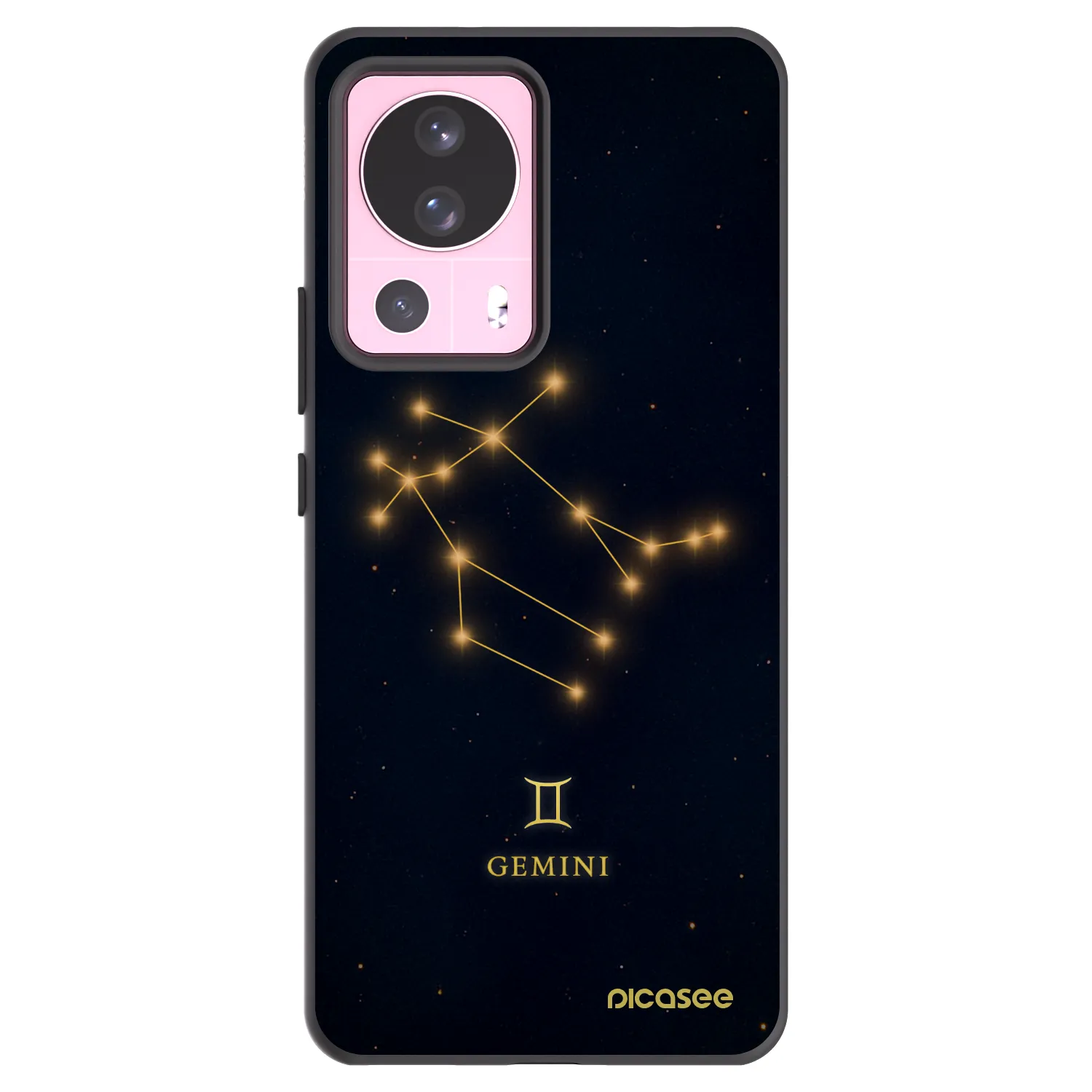 Picasee husă neagră din silicon pentru Xiaomi 13 Lite - GEMINI