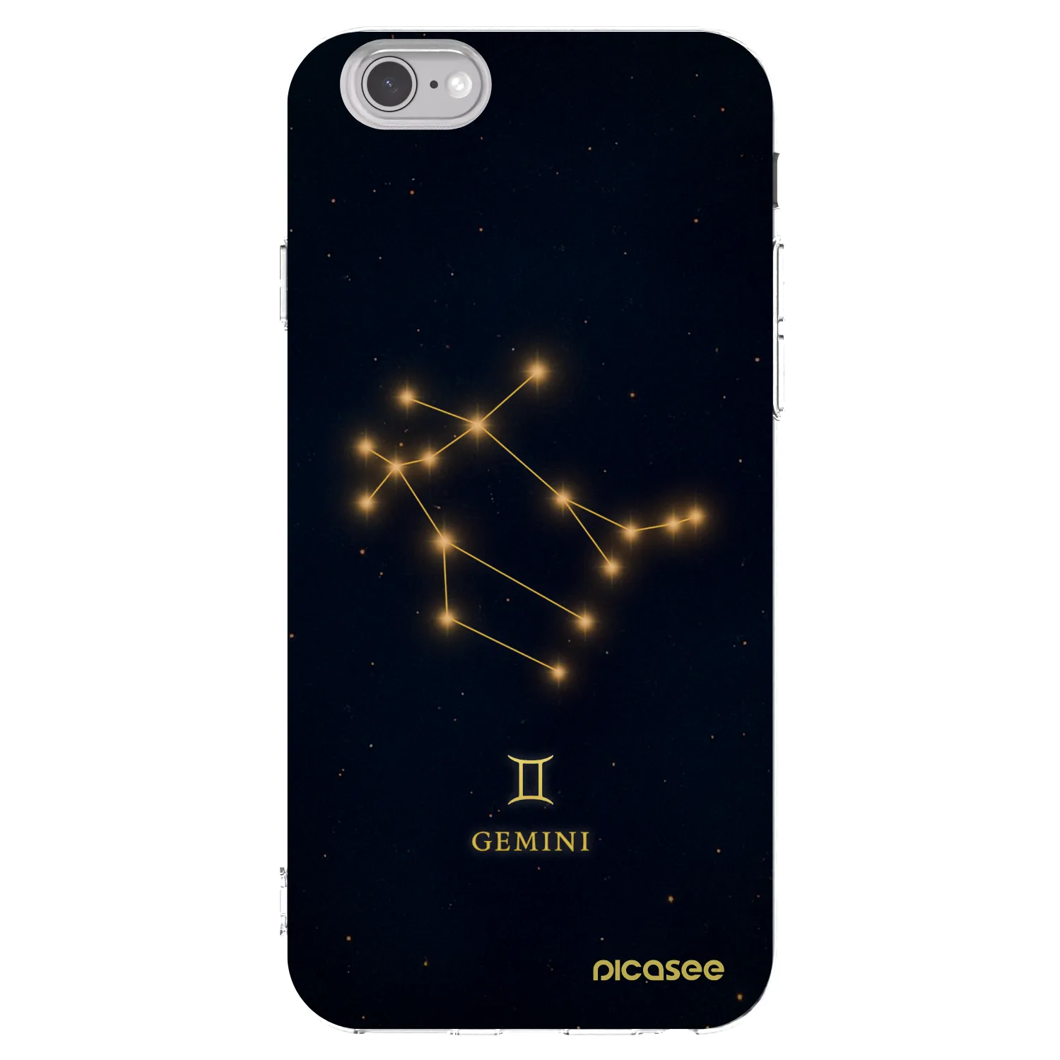 Picasee husă transparentă din silicon pentru Apple iPhone 6/6S - GEMINI