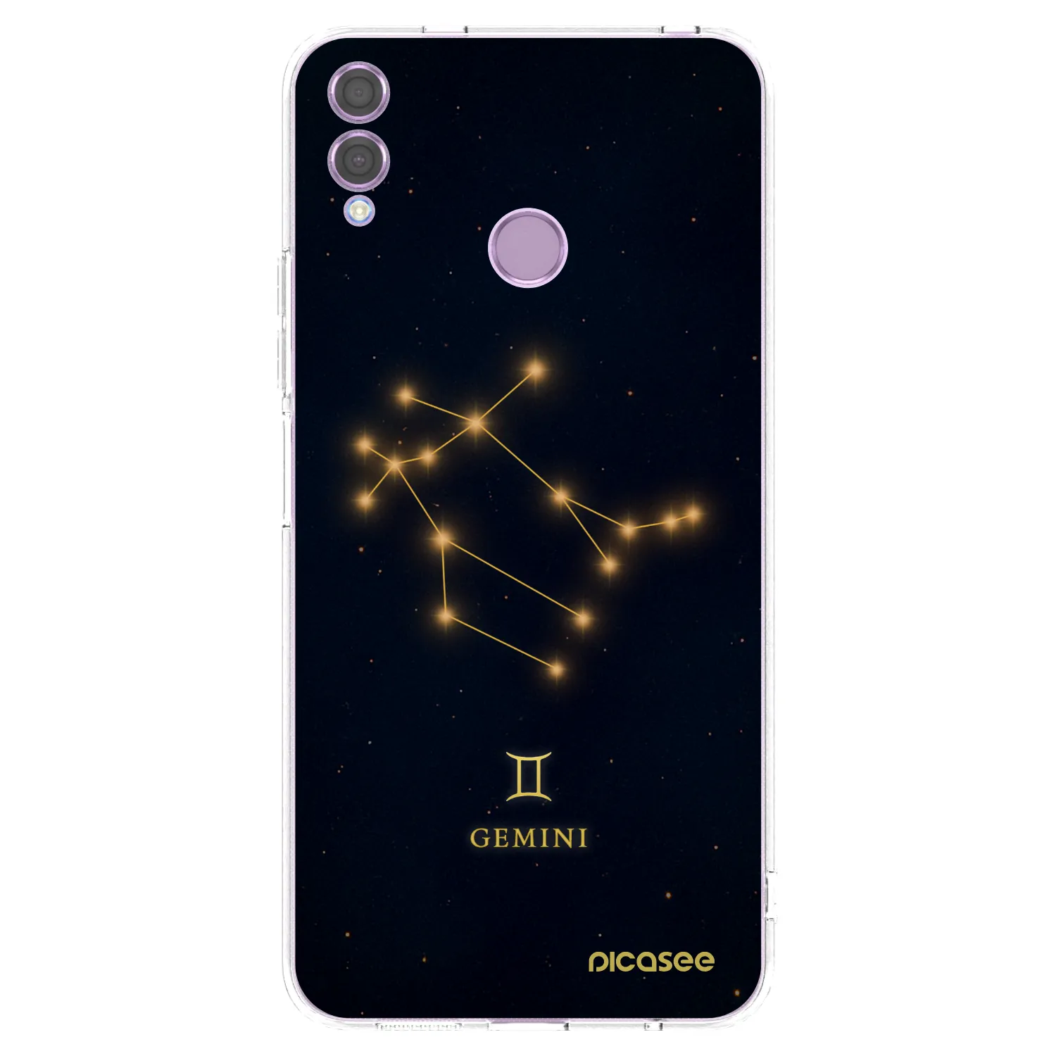 Picasee husă transparentă din silicon pentru Honor 8X - GEMINI