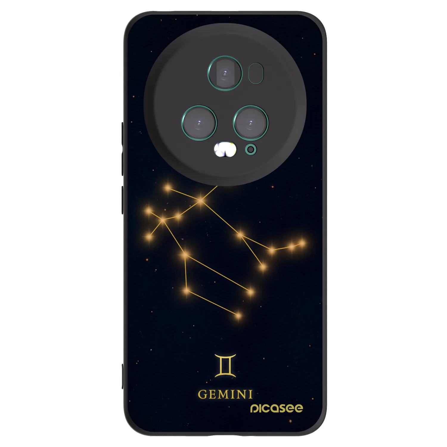 Picasee husă neagră din silicon pentru Honor Magic5 Pro - GEMINI