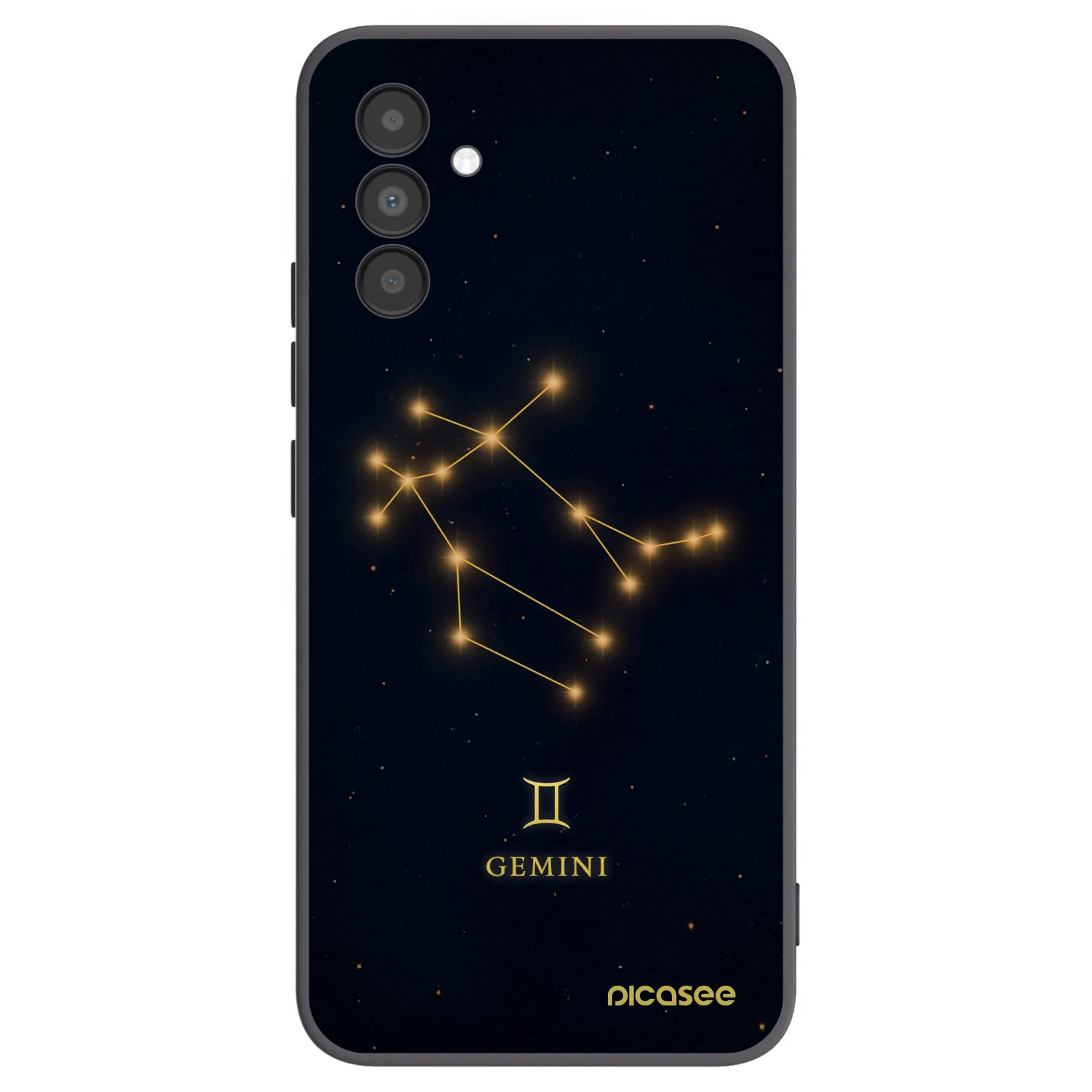 Picasee husă neagră din silicon pentru Samsung Galaxy A04s A047F - GEMINI