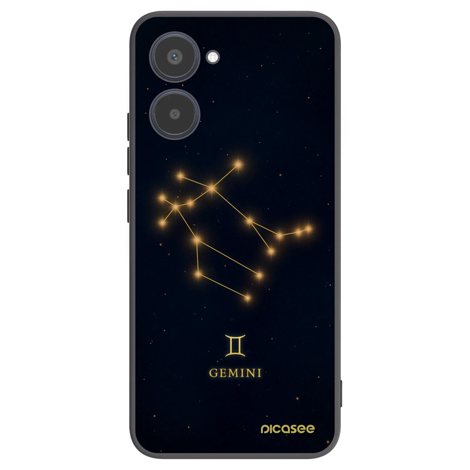 Picasee husă neagră din silicon pentru Realme 10 4G - GEMINI