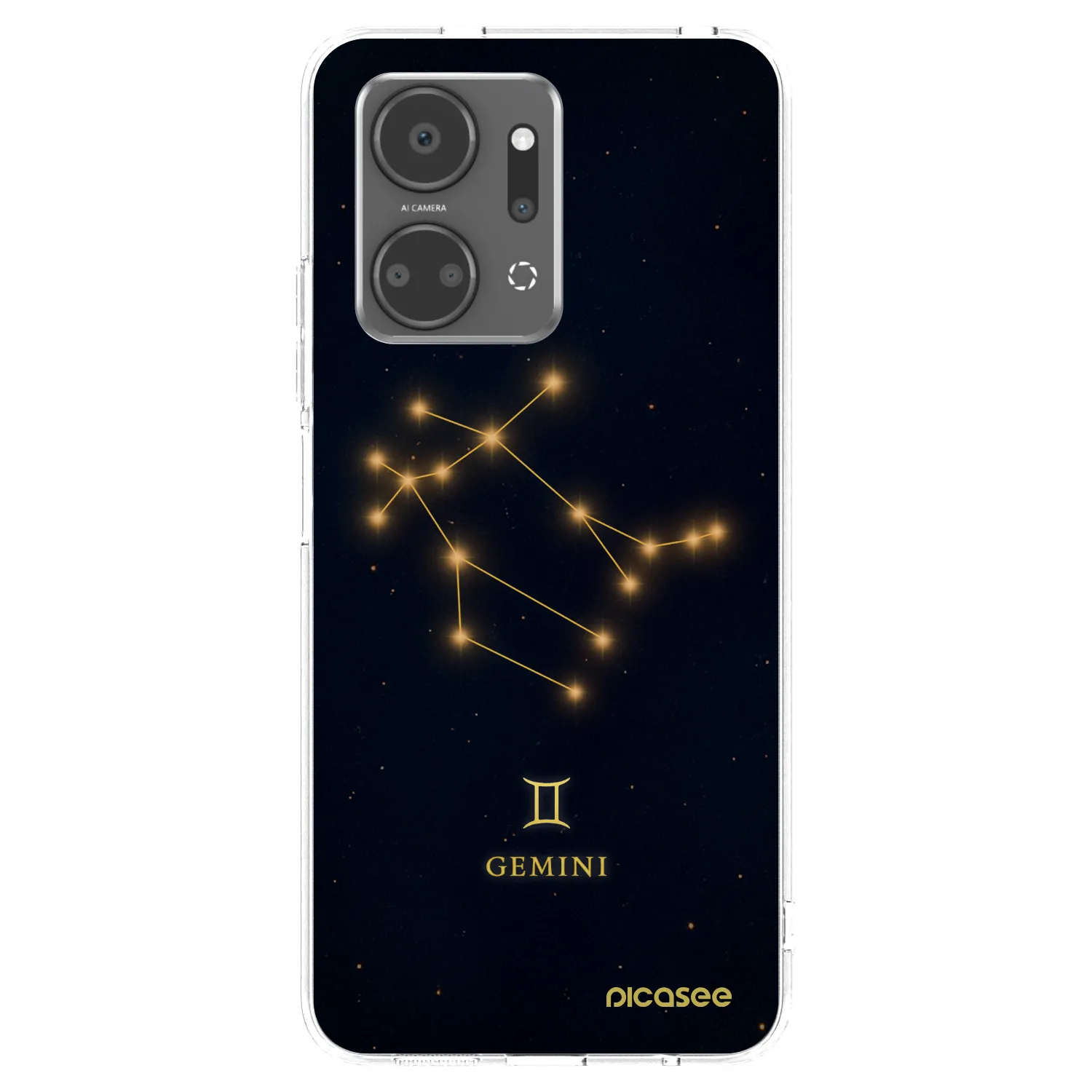 Picasee husă transparentă din silicon pentru Honor X7a - GEMINI