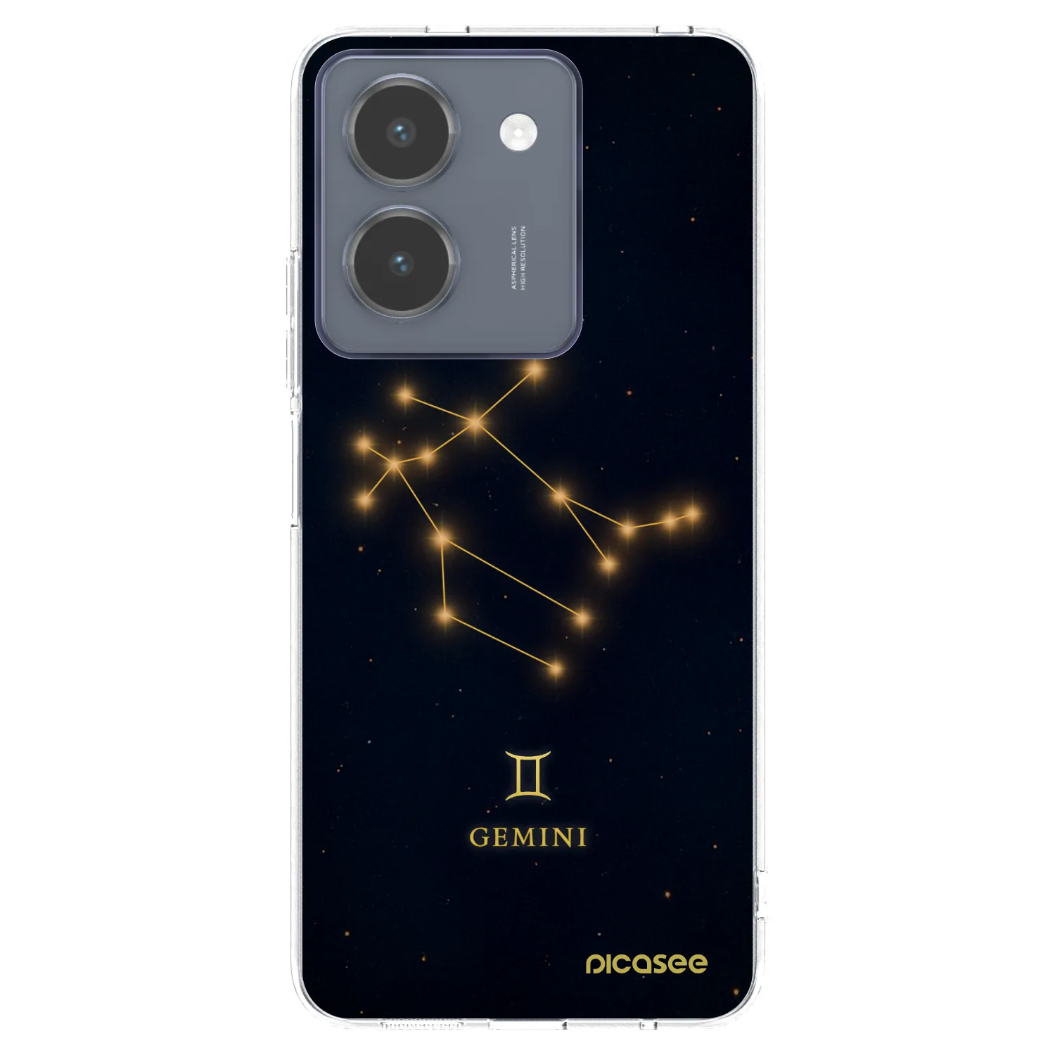 Picasee husă transparentă din silicon pentru Vivo Y36 4G - GEMINI
