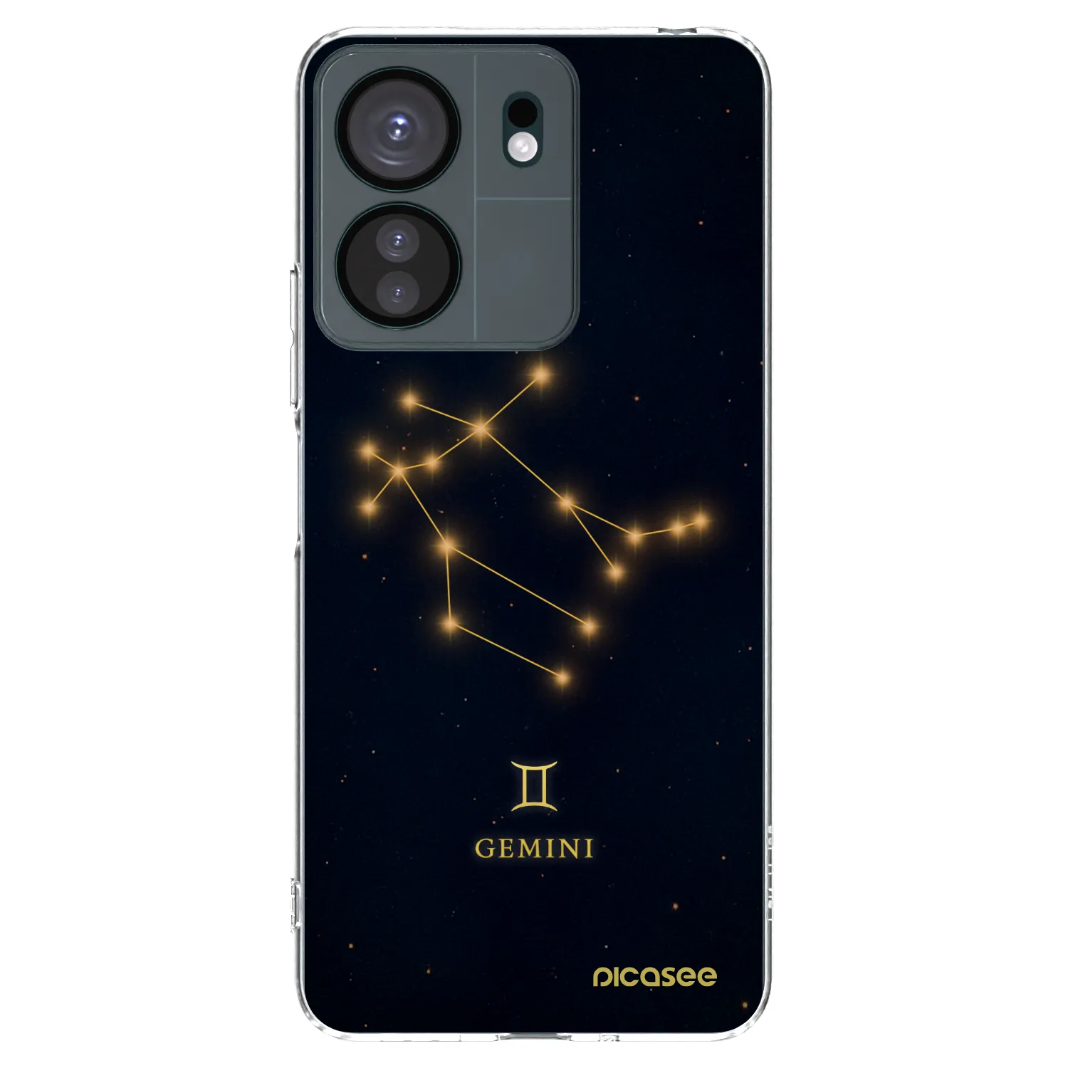 Picasee husă transparentă din silicon pentru Xiaomi Redmi 13C 4G - GEMINI