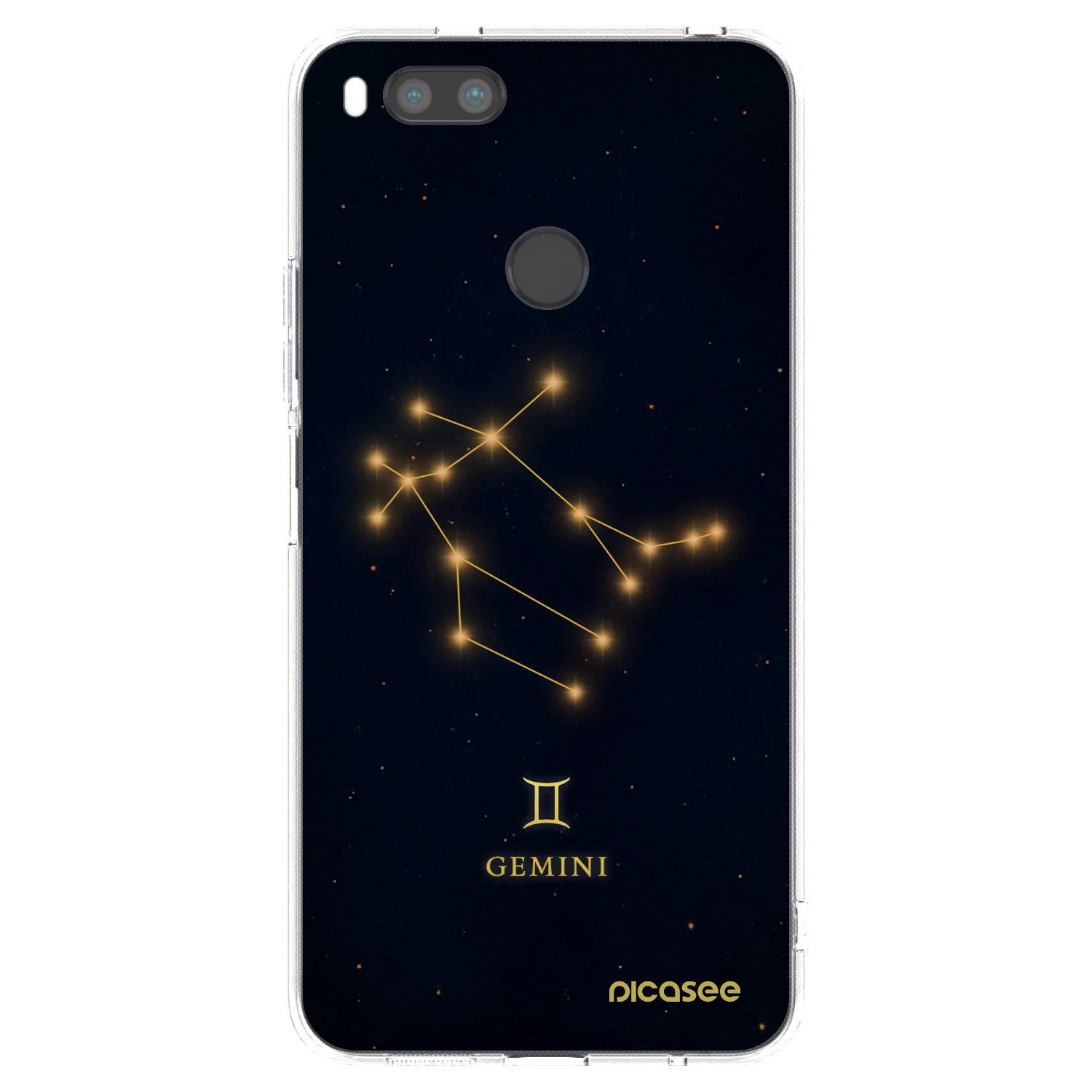 Picasee husă transparentă din silicon pentru Xiaomi Mi Note 10 (Pro) - GEMINI