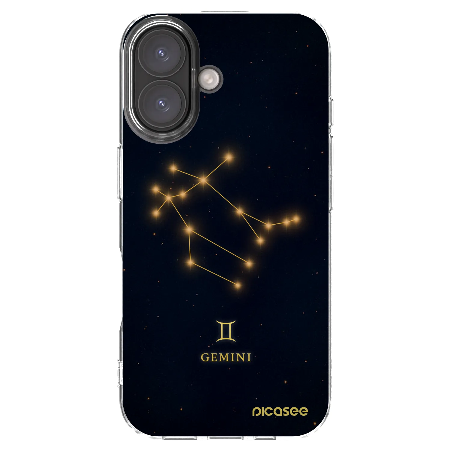 Picasee husă transparentă din silicon pentru Apple iPhone 16 - GEMINI