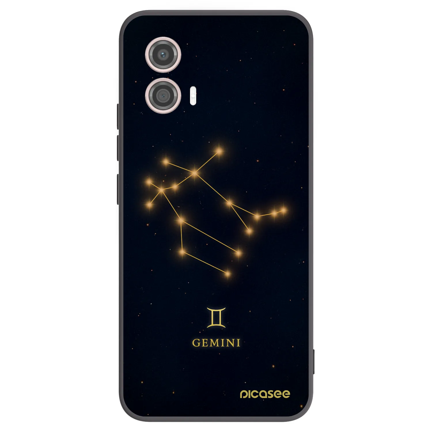 Picasee husă neagră din silicon pentru Motorola Moto G53 5G - GEMINI