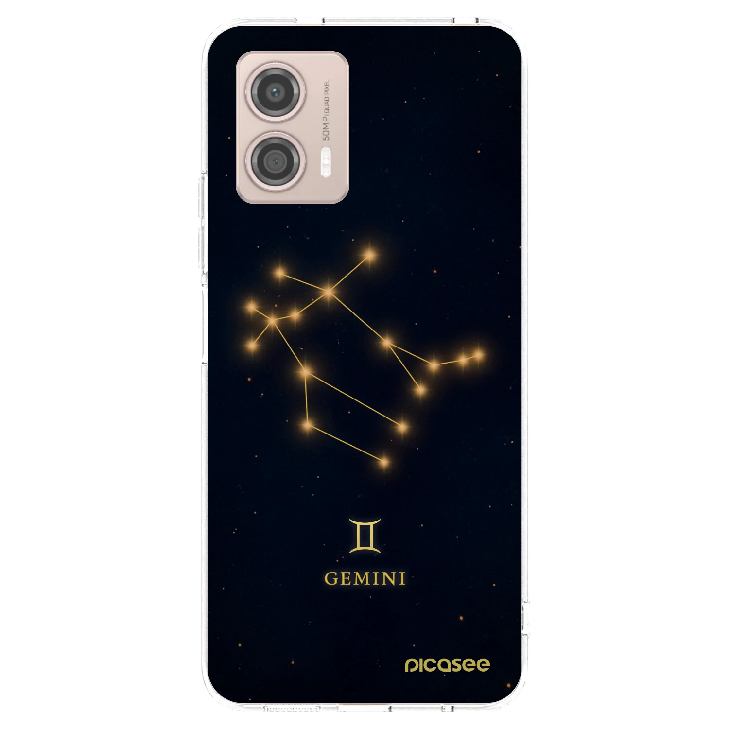 Picasee husă transparentă din silicon pentru Motorola Moto G53 5G - GEMINI