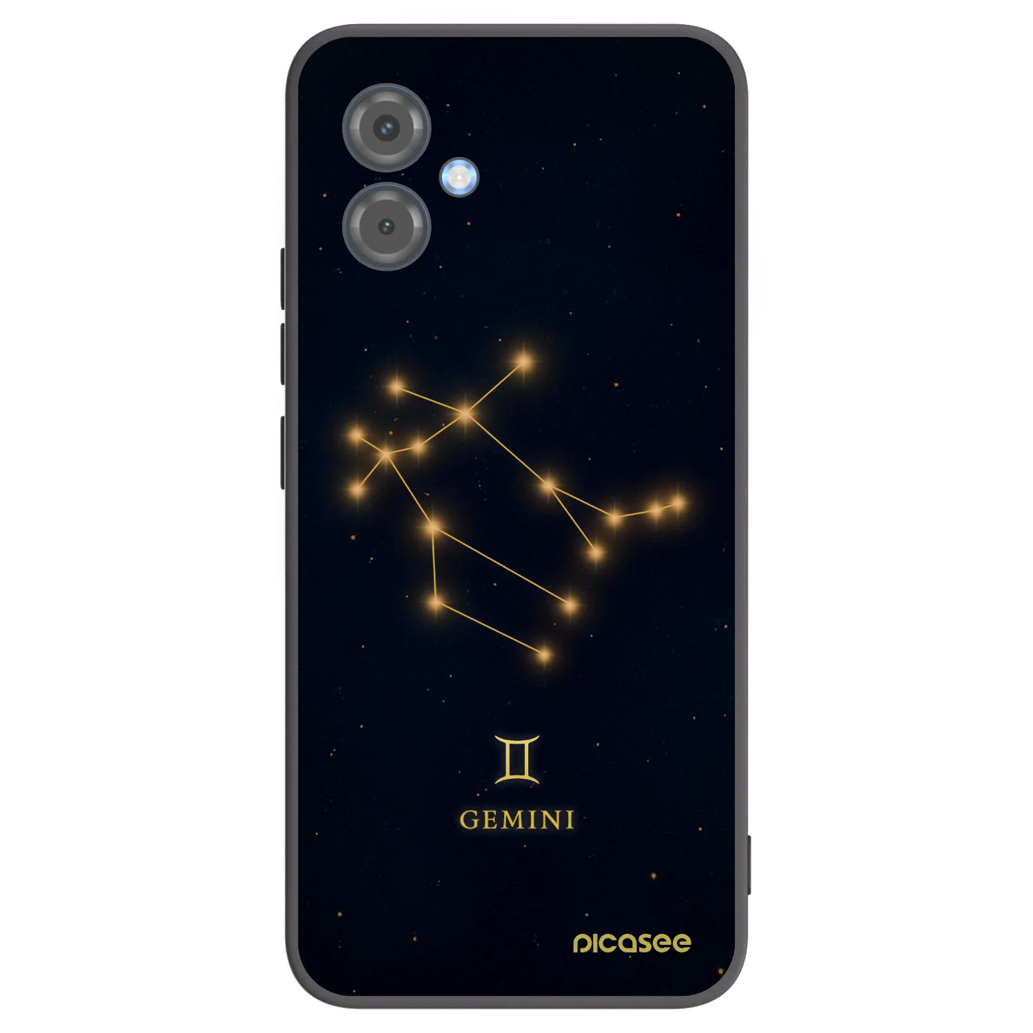 Picasee husă neagră din silicon pentru Motorola Moto G14 - GEMINI