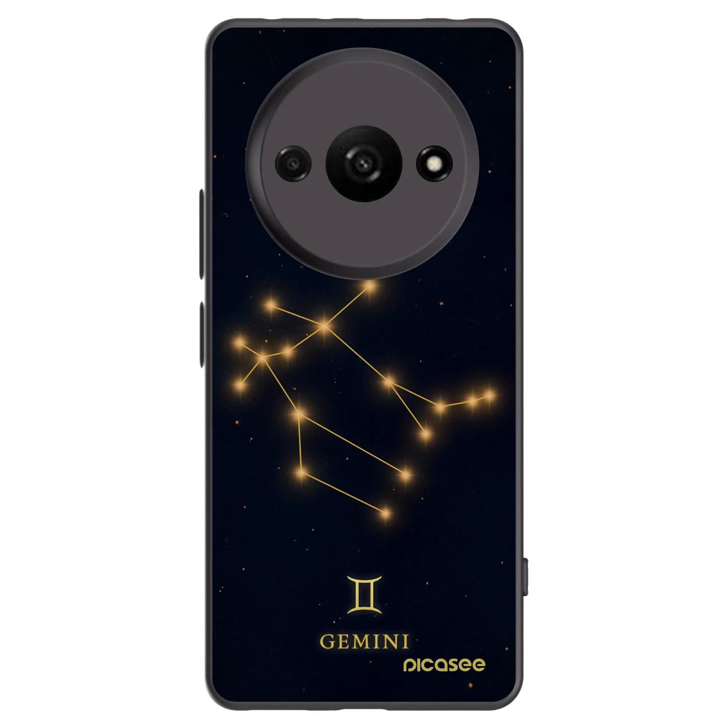 Picasee husă neagră din silicon pentru Xiaomi Redmi A3 - GEMINI