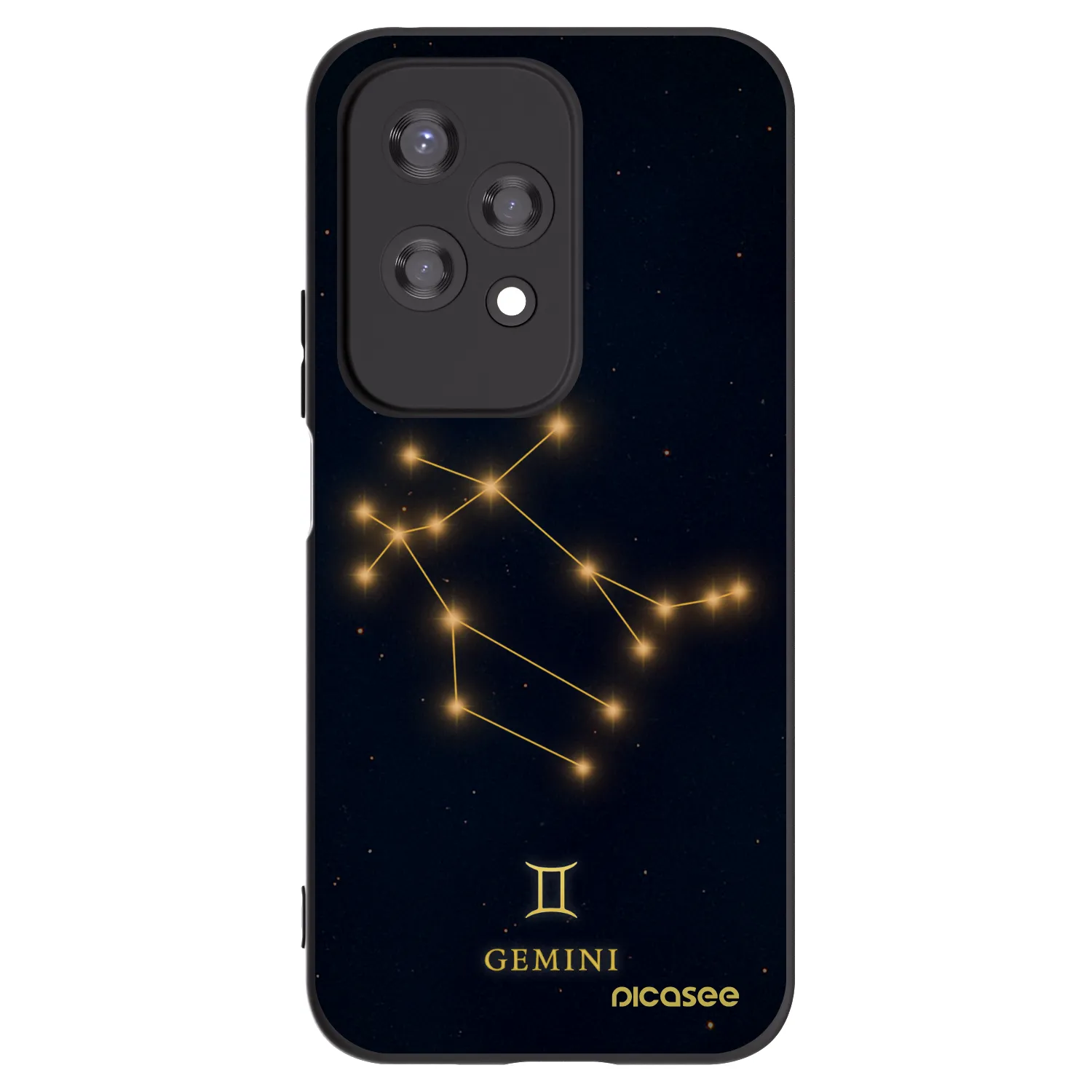 Picasee husă neagră din silicon pentru Honor 200 Lite - GEMINI