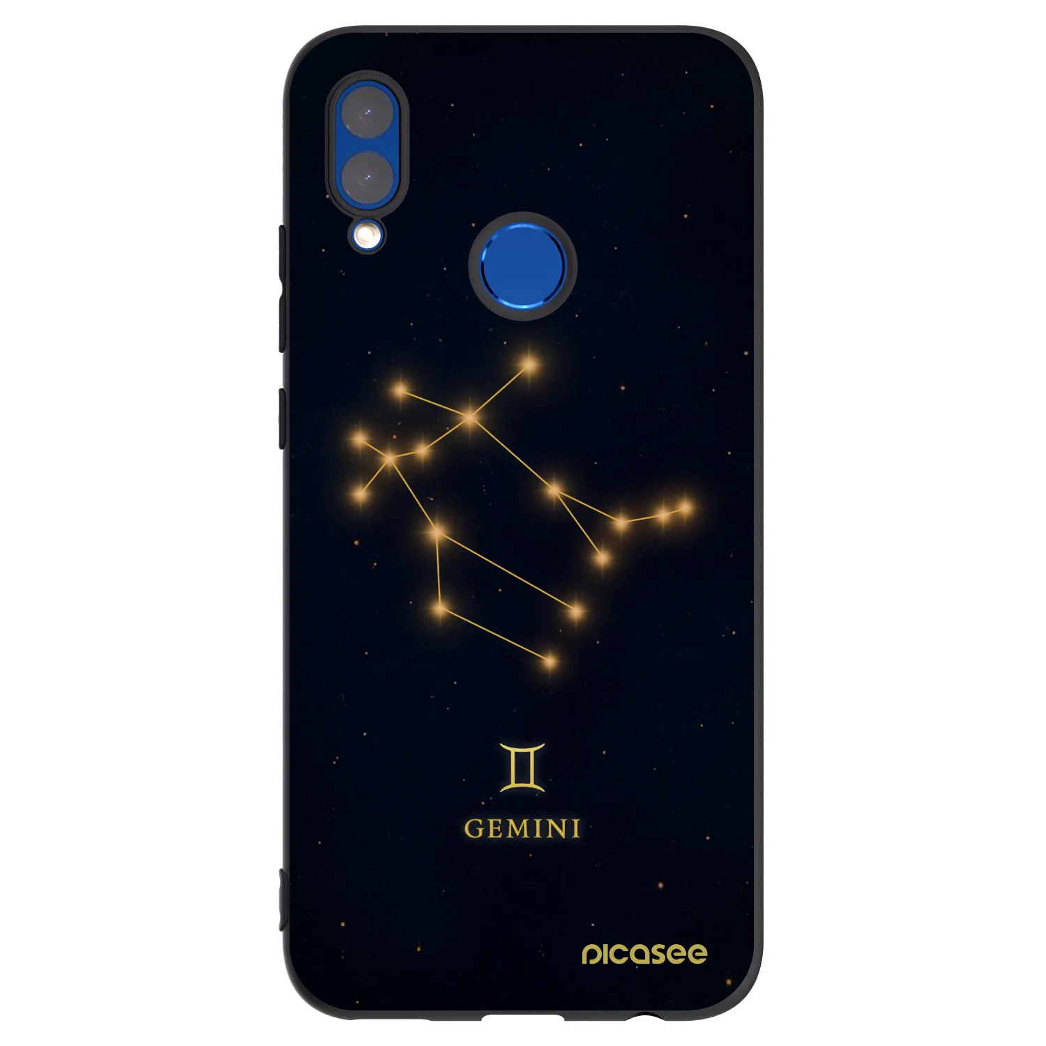 Picasee husă neagră din silicon pentru Honor 10 Lite - GEMINI