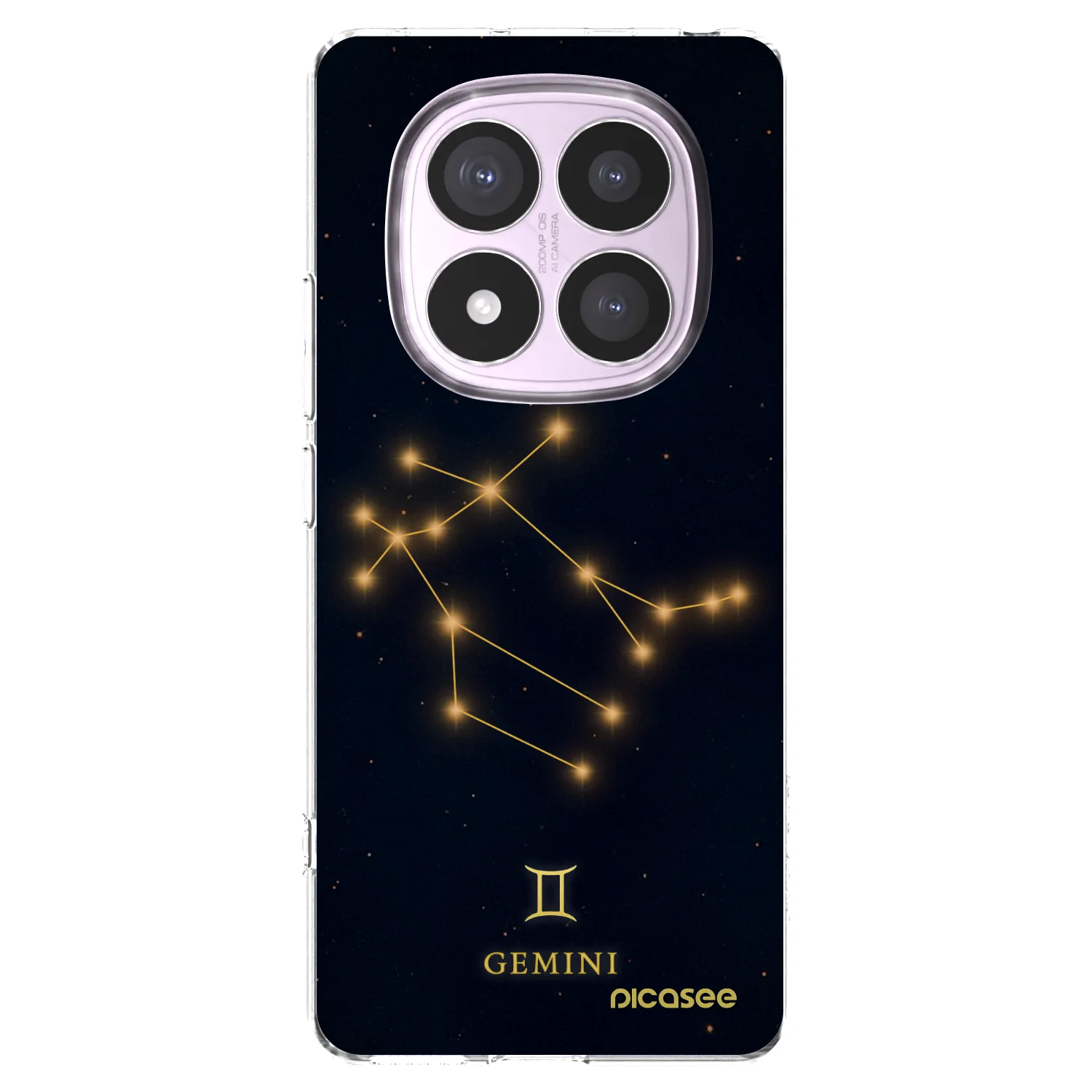 Picasee husă transparentă din silicon pentru Xiaomi Redmi Note 14 Pro 5G - GEMINI