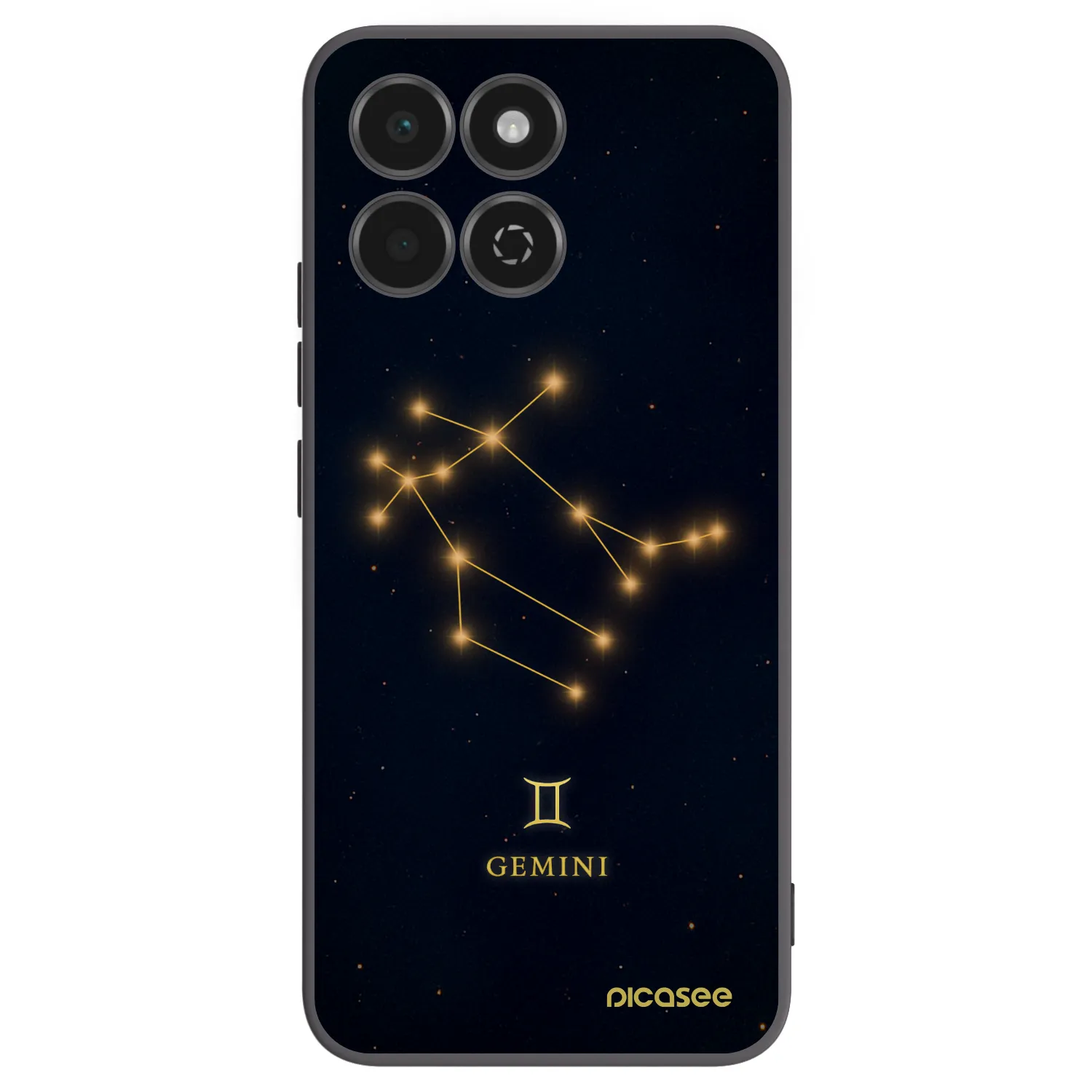 Picasee husă neagră din silicon pentru Honor 200 Smart 5G - GEMINI