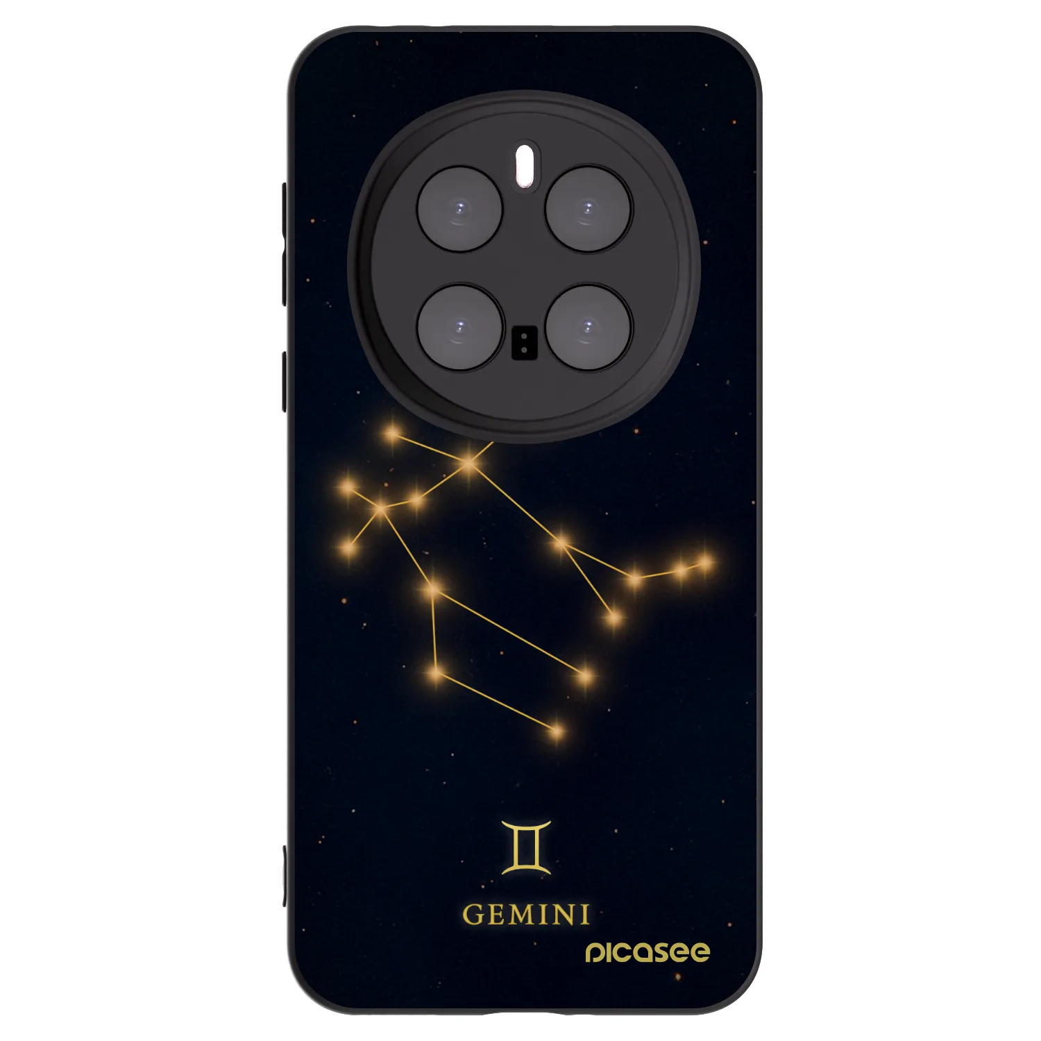 Picasee husă neagră din silicon pentru Honor Magic7 Pro 5G - GEMINI