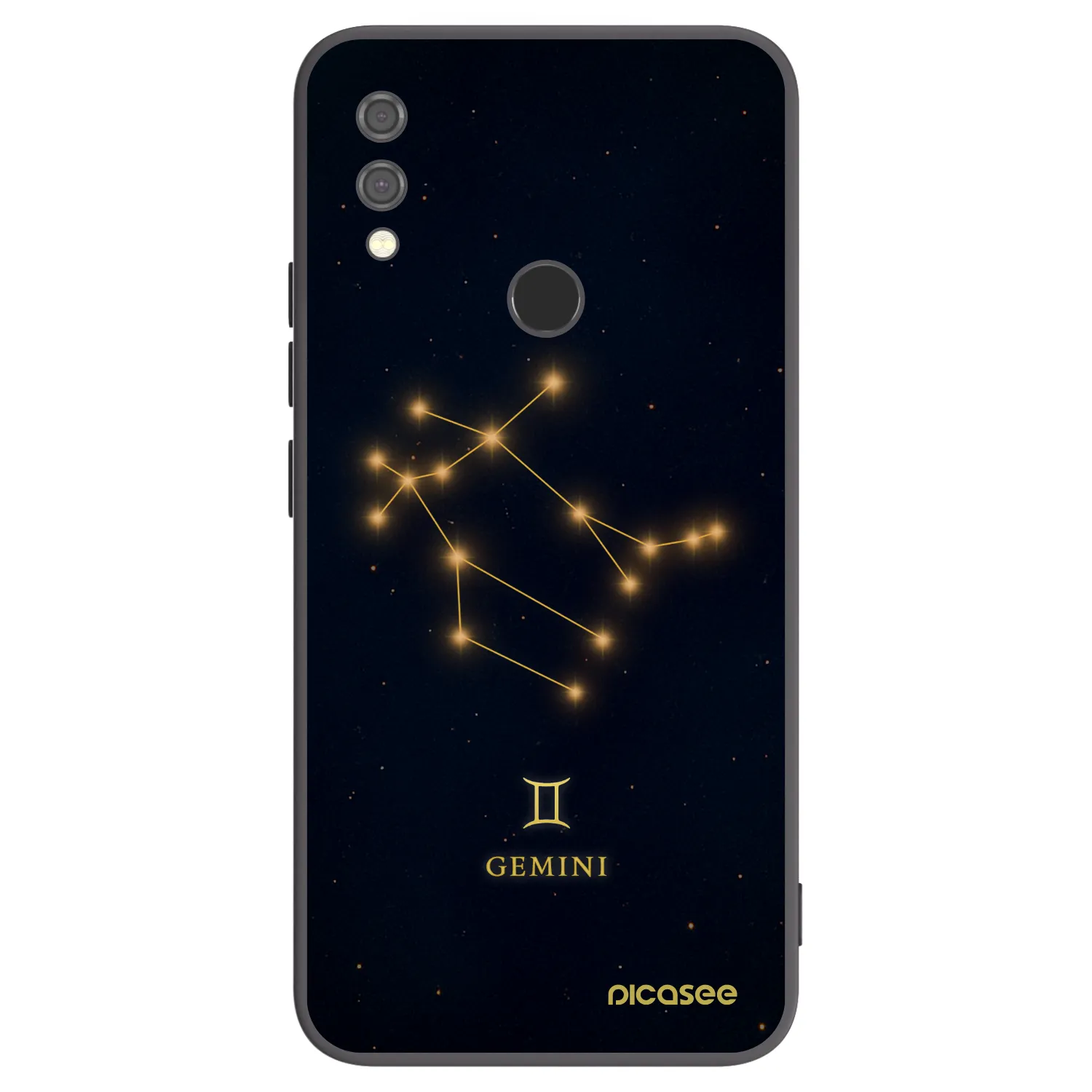 Picasee husă neagră din silicon pentru Xiaomi Redmi Note 7 - GEMINI