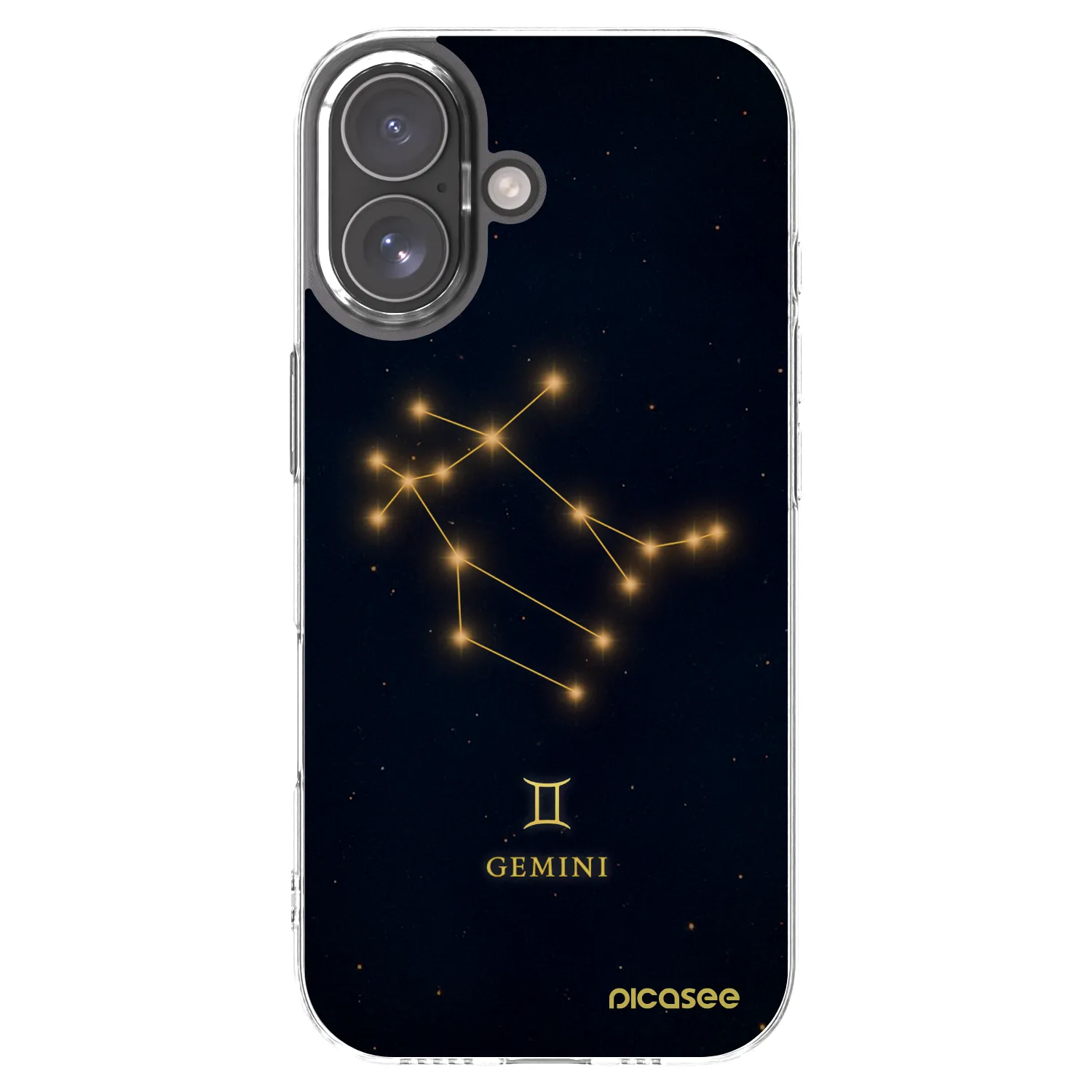 Picasee husă transparentă din silicon pentru Apple iPhone 17 - GEMINI