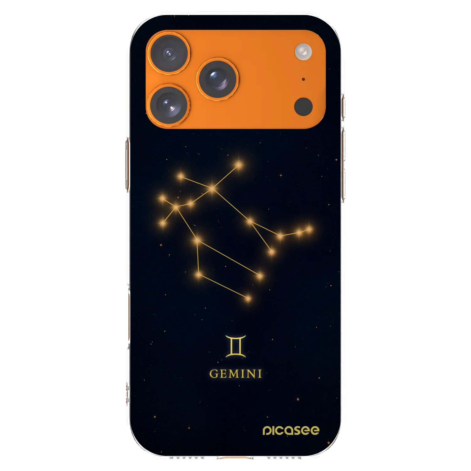 Picasee husă transparentă din silicon pentru Apple iPhone 17 Pro Max - GEMINI