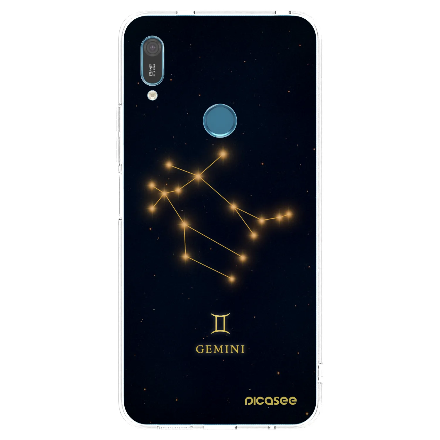 Picasee husă transparentă din silicon pentru Huawei Y6 2019 - GEMINI