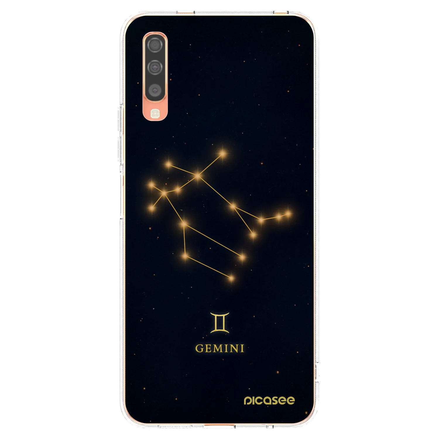 Picasee husă transparentă din silicon pentru Samsung Galaxy A70 A705F - GEMINI